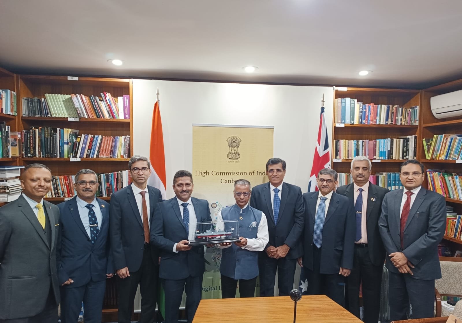 Proud Moment for GRSE to be part of a composite delegation of key Indian Shipbuilders. Exciting discussion on harnessing India's Shipbuilding Prowess & Fostering collaboration with Australia om 09 Apr 24 - Thumbnail