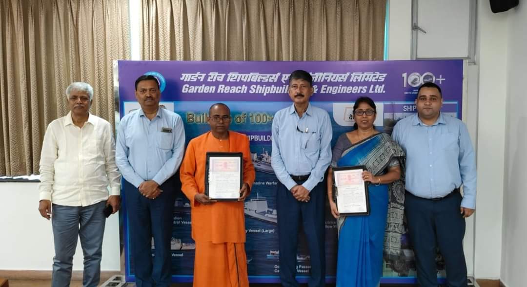 GRSE signed an MoU with Ramakrishna Mission Tuberculosis Sanatorium, Tupudana, Ranchi on 08 Oct 24 - Thumbnail (Click to open image in new tab) GRSE signed an MoU with Ramakrishna Mission Tuberculosis Sanatorium, Tupudana, Ranchi on 08 Oct 24 - Thumbnail