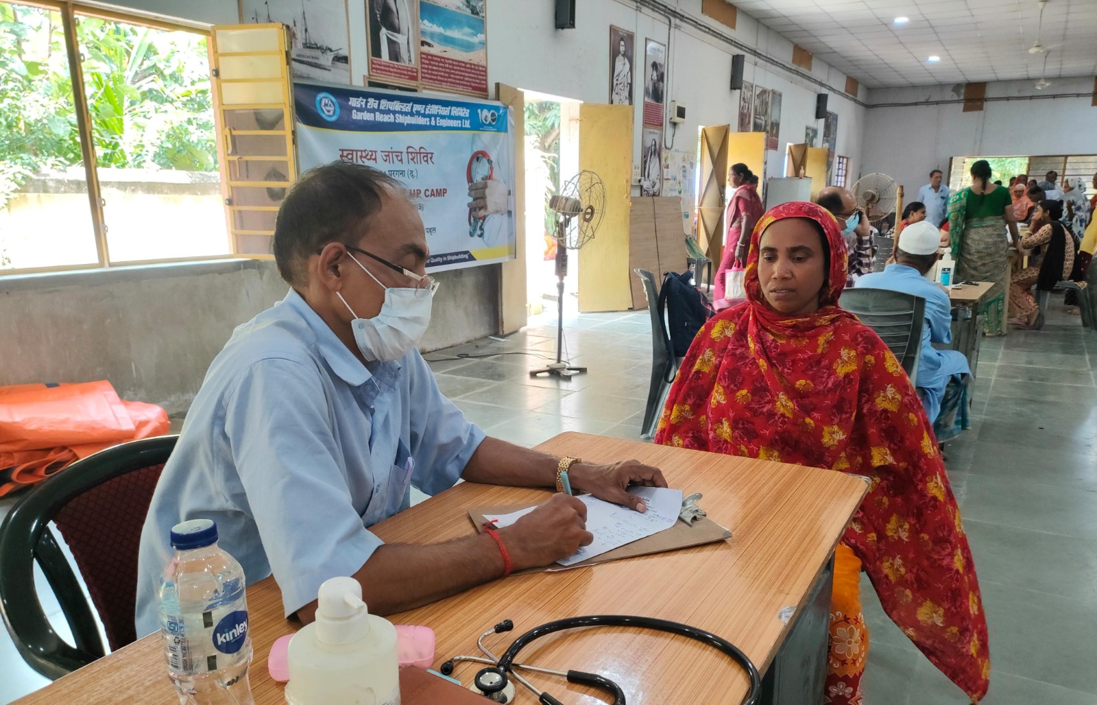 GRSE organised a Health Check-up Camp at Naora, South 24 Parganas on 19 Sep 24 - Thumbnail (Click to open image in new tab) GRSE organised a Health Check-up Camp at Naora, South 24 Parganas on 19 Sep 24 - Thumbnail