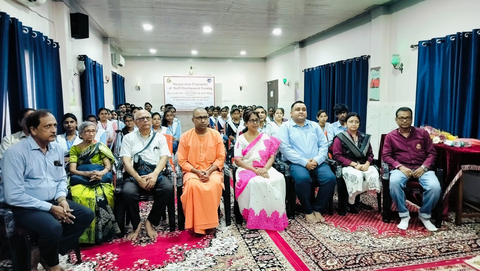 GRSE organised 'NSDC - Job Oriented Vocational Training' for underprivileged youth at Ma Sarada Swanirvar Kendra on 04 Sep 24 - Thumbnail (Click to open image in new tab) GRSE organised 'NSDC - Job Oriented Vocational Training' for underprivileged youth at Ma Sarada Swanirvar Kendra on 04 Sep 24 - Thumbnail