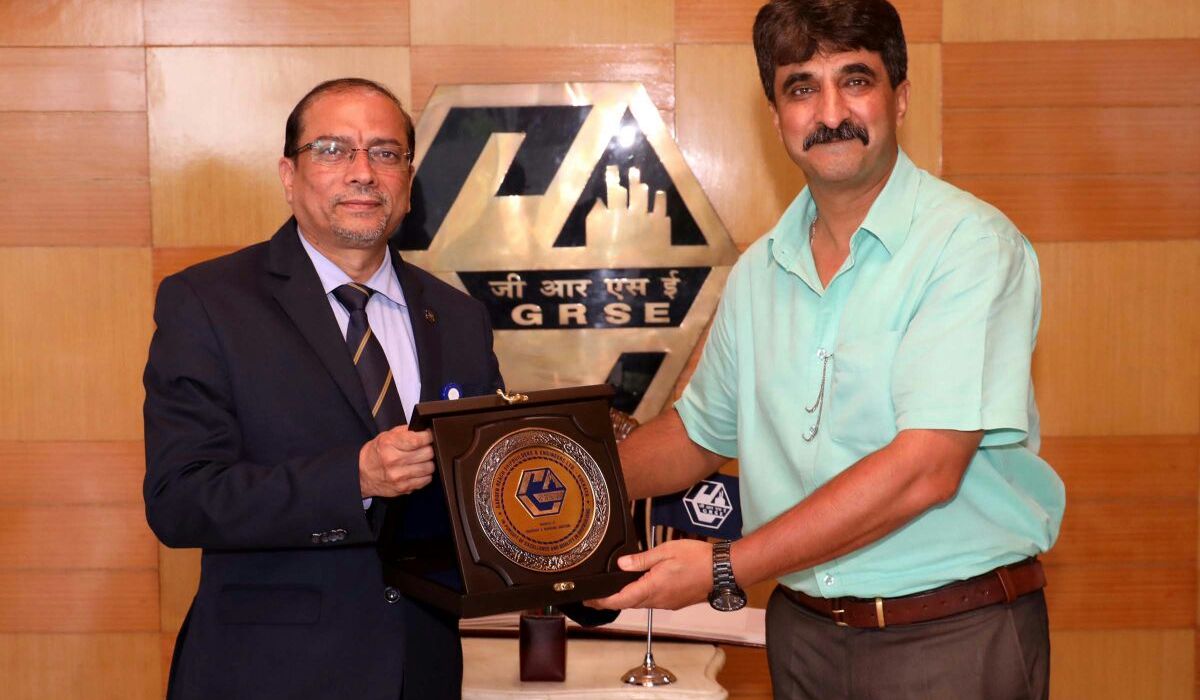 DA Designates visits GRSE on 14 Sep 18