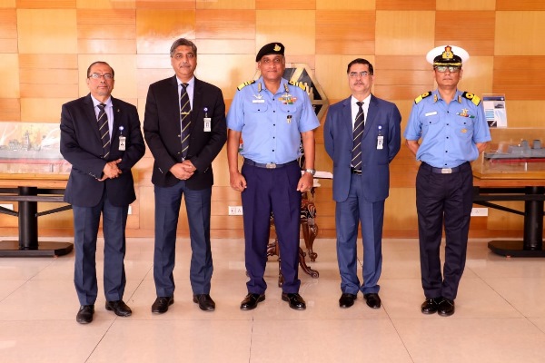 Vice Admiral B.K Verma, AVSM, CINCAN, visited GRSE, Kolkata on 26 Oct 18