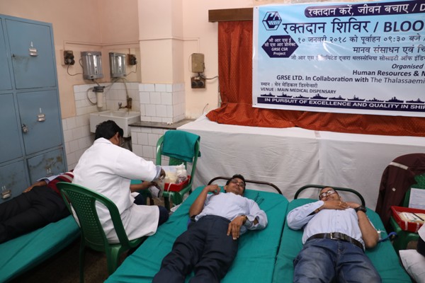 Image 8 - GRSE's Blood Donation Camp