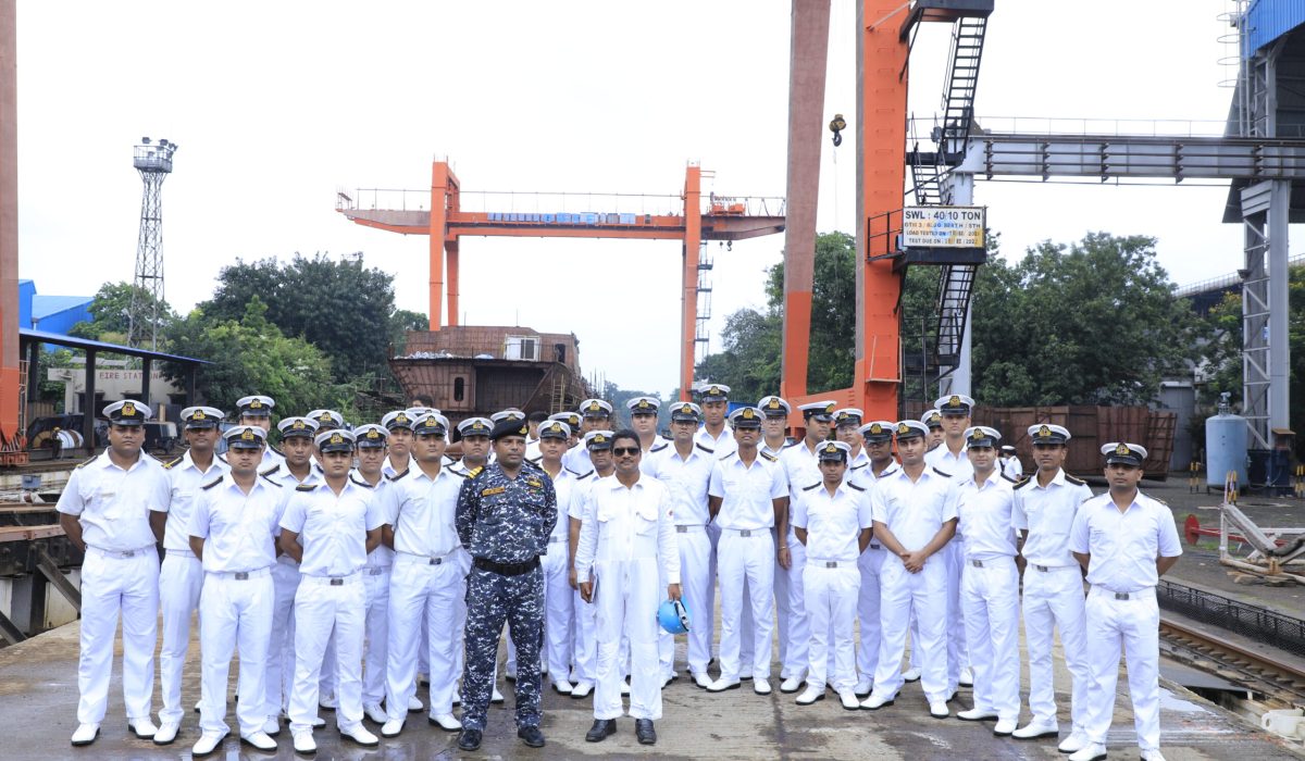 Image 1 - Visit of IMU Cadets to GRSE, Kolkata