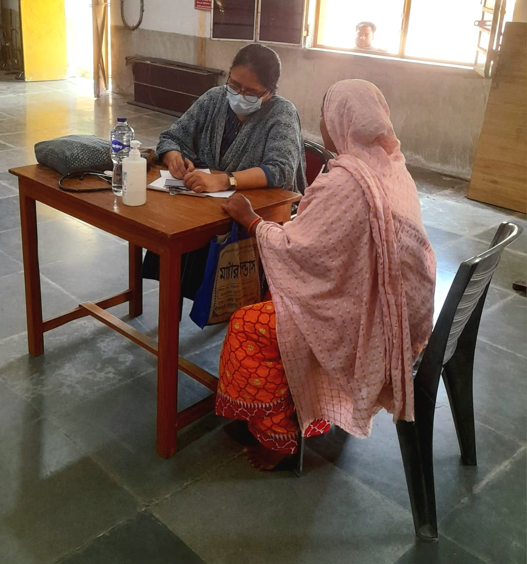 Health Check-Up Camp by GRSE at Naora, 24 PGS (S) on 02 Nov 23
