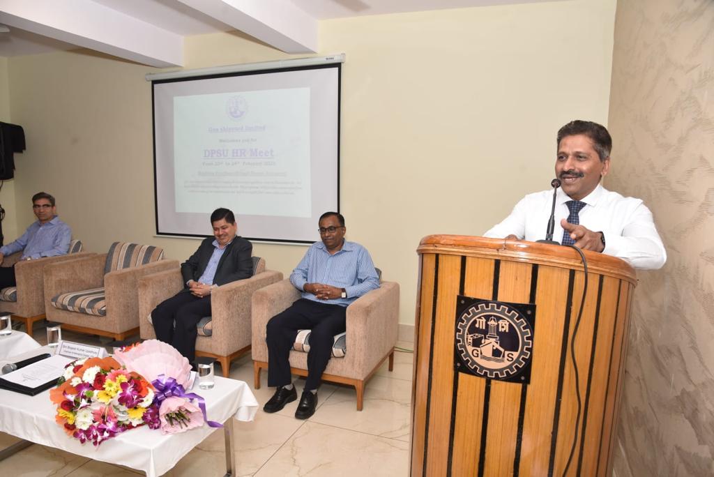 CMD GRSE as the Chief Guest at DPSU HR meet organised by GSL on 23 Feb 23