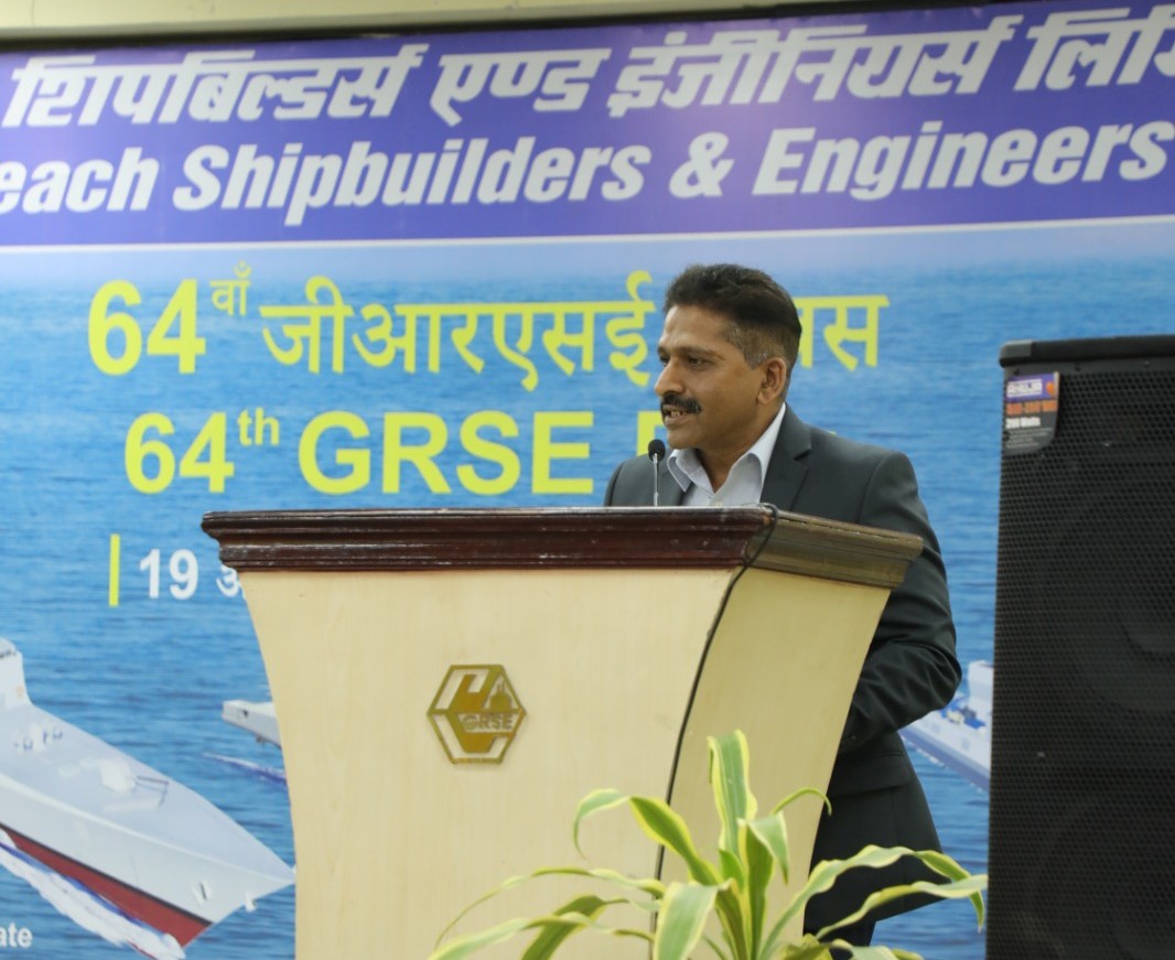 GRSE celebrated 64th Raising Day on 19 Apr 23