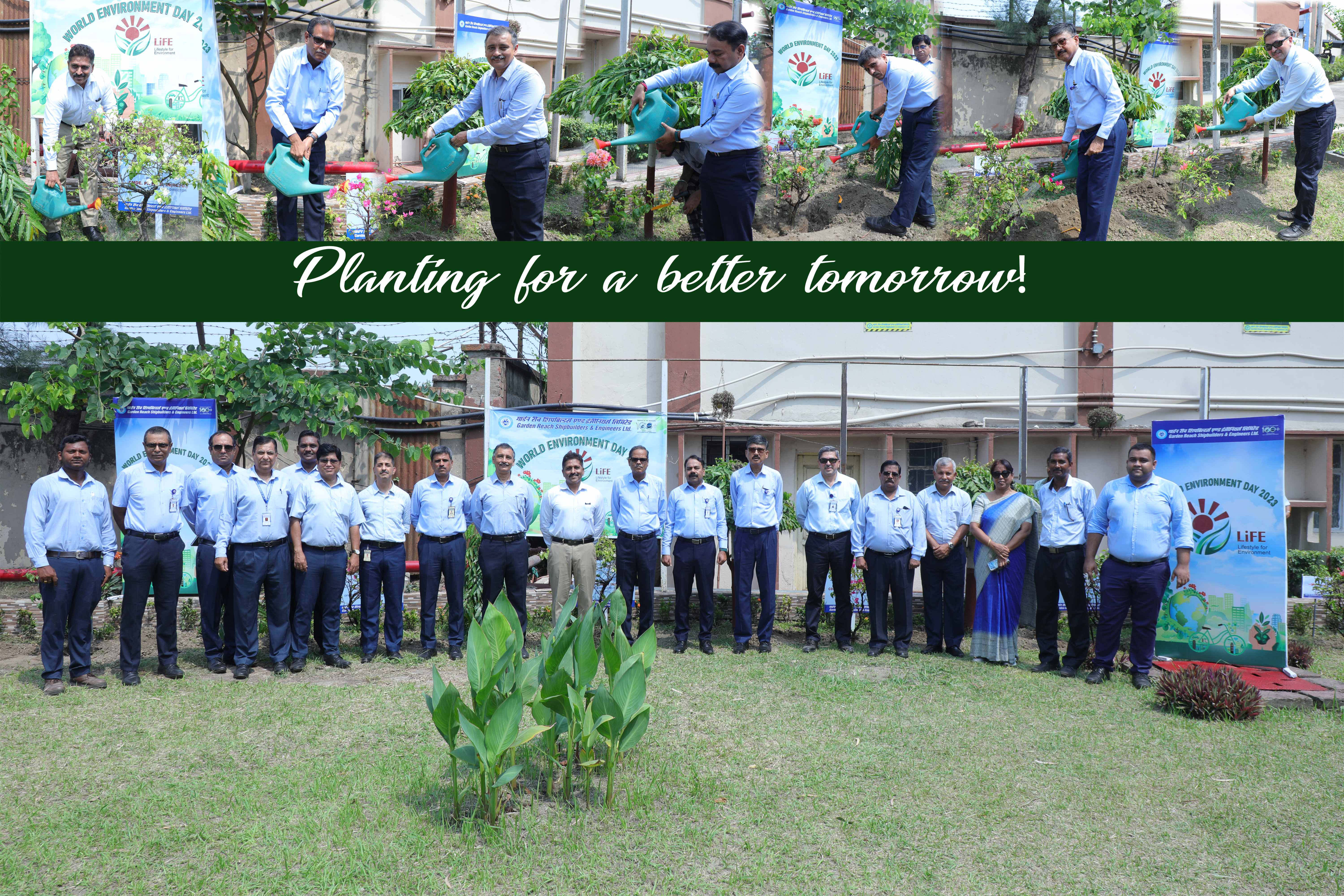 'World Environment Day 2023 Tree Plantation at TU on 05 Jun 23