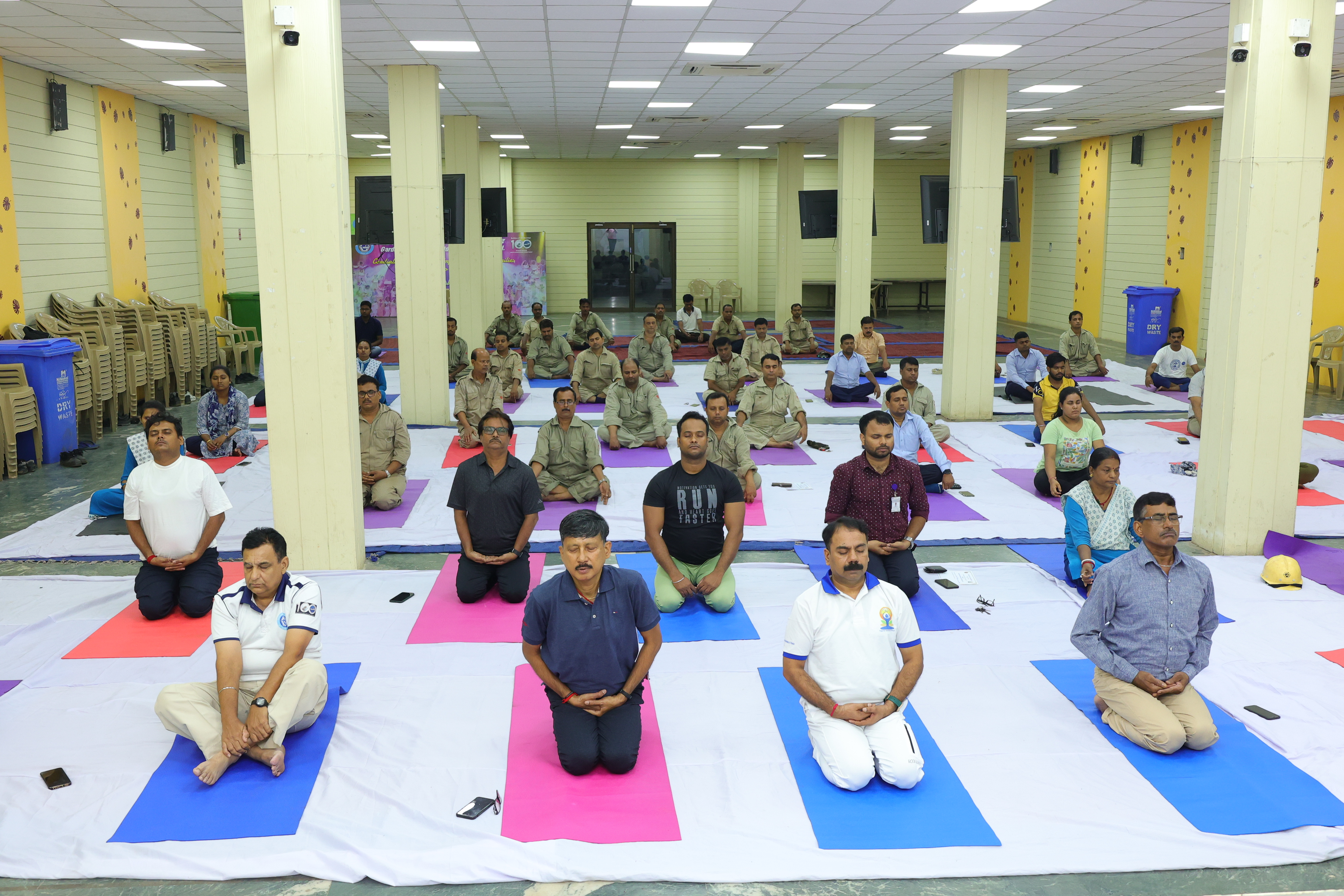 GRSE Celebrates 9th International Yoga Day - 2023 ON 21 Jun 23