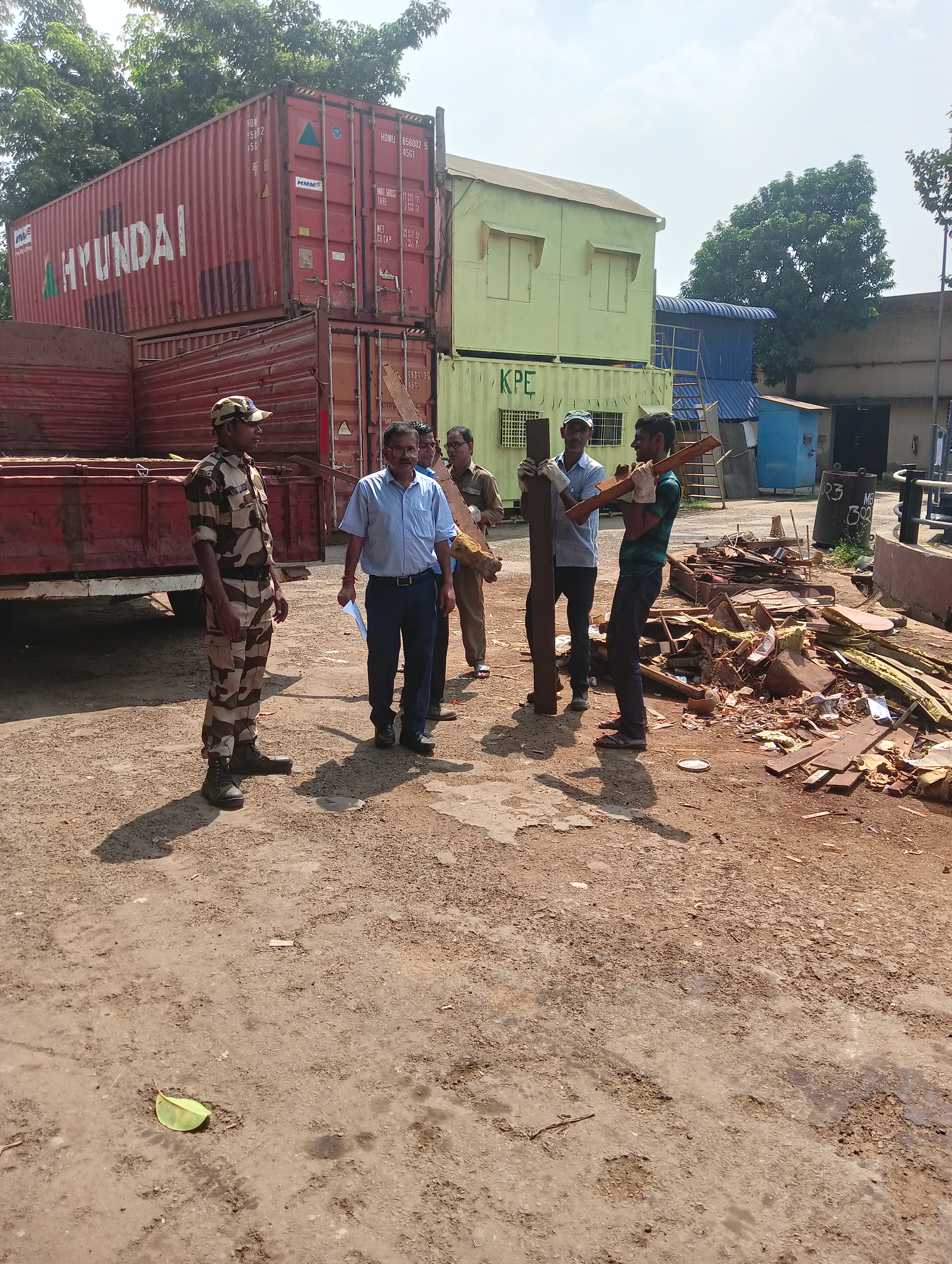 Cleanliness campaign at FOJ Unit on 11 Oct 23