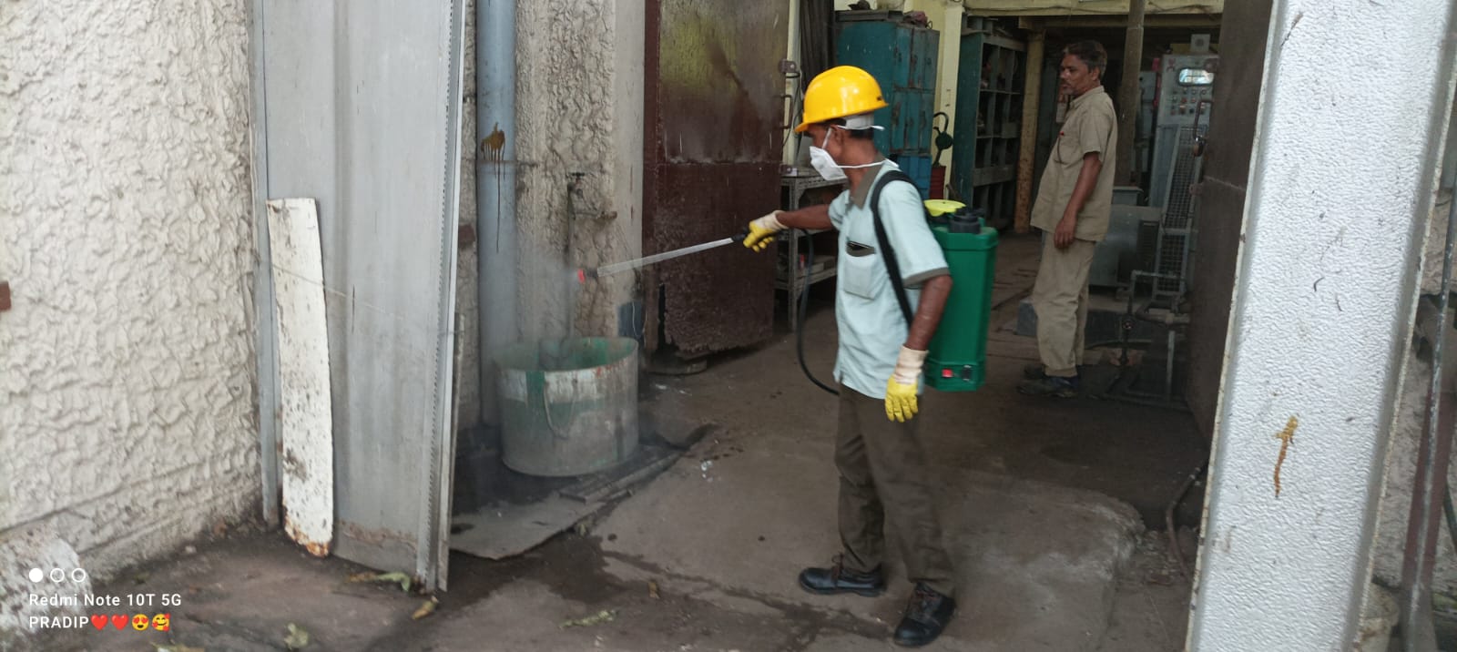 Insecticidal Fumigation Drive to tackle Mosquito Breeding & Pest Control at work place