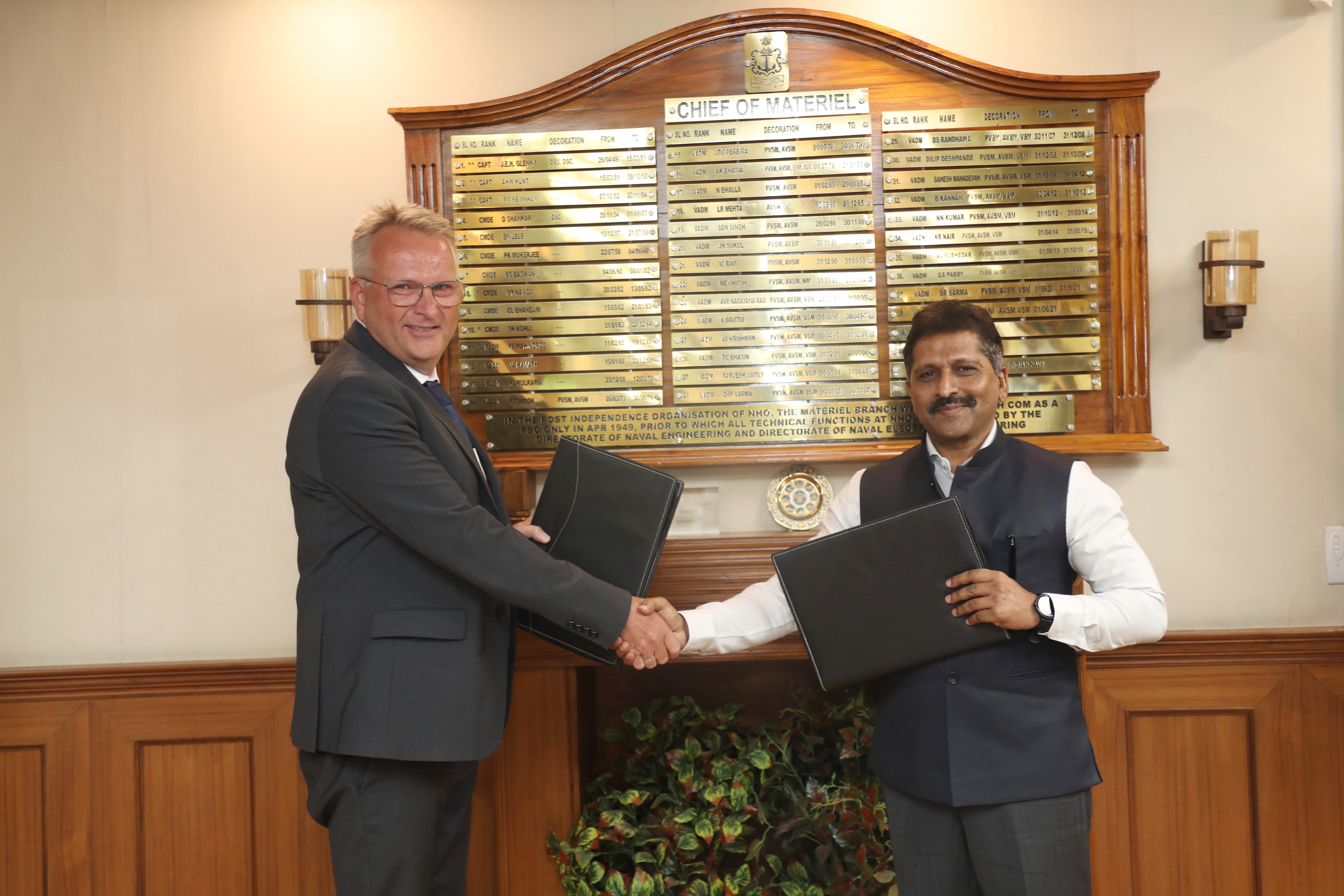 GRSE signs MoU with Kongsberg Maritime for Licensed Production of Water Jets in India