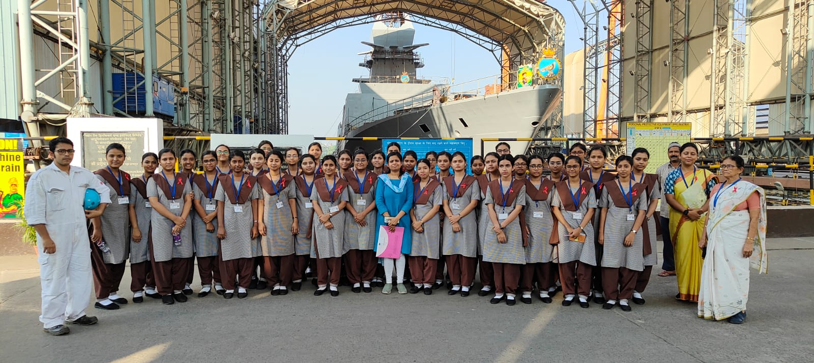 Visit of B.Sc. (Nursing) students from Ramakrishna Sarada Mission Matribhavan, Kolkata on 01 Dec 23