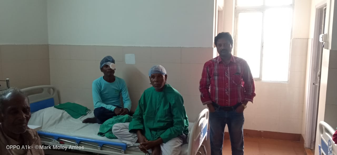 GRSE in association with TLMTI arranged Cataract Surgery Camp at Premananda Memorial Leprosy Hospital, Manicktala on 29 Nov 23