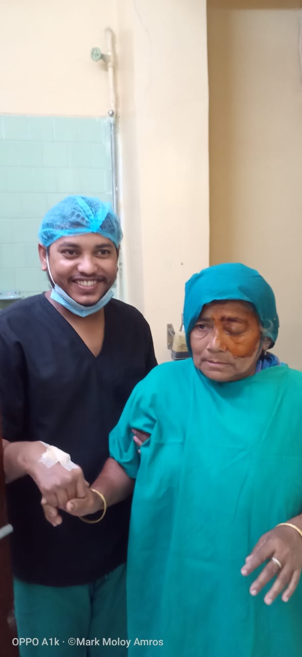 GRSE in association with TLMTI arranged Cataract Surgery Camp at Premananda Memorial Leprosy Hospital, Manicktala on 29 Nov 23