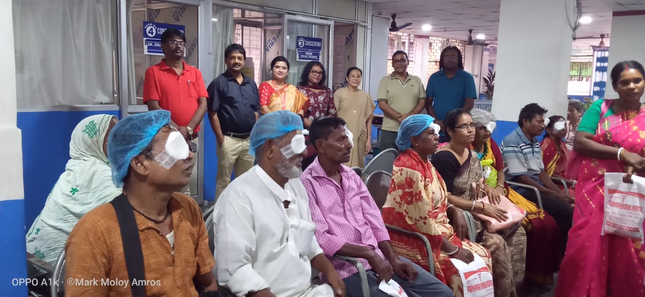 Cataract Surgery Camp by GRSE at Premananda Memorial Leprosy Hospital, Manicktala on 04 & 05 Nov 23