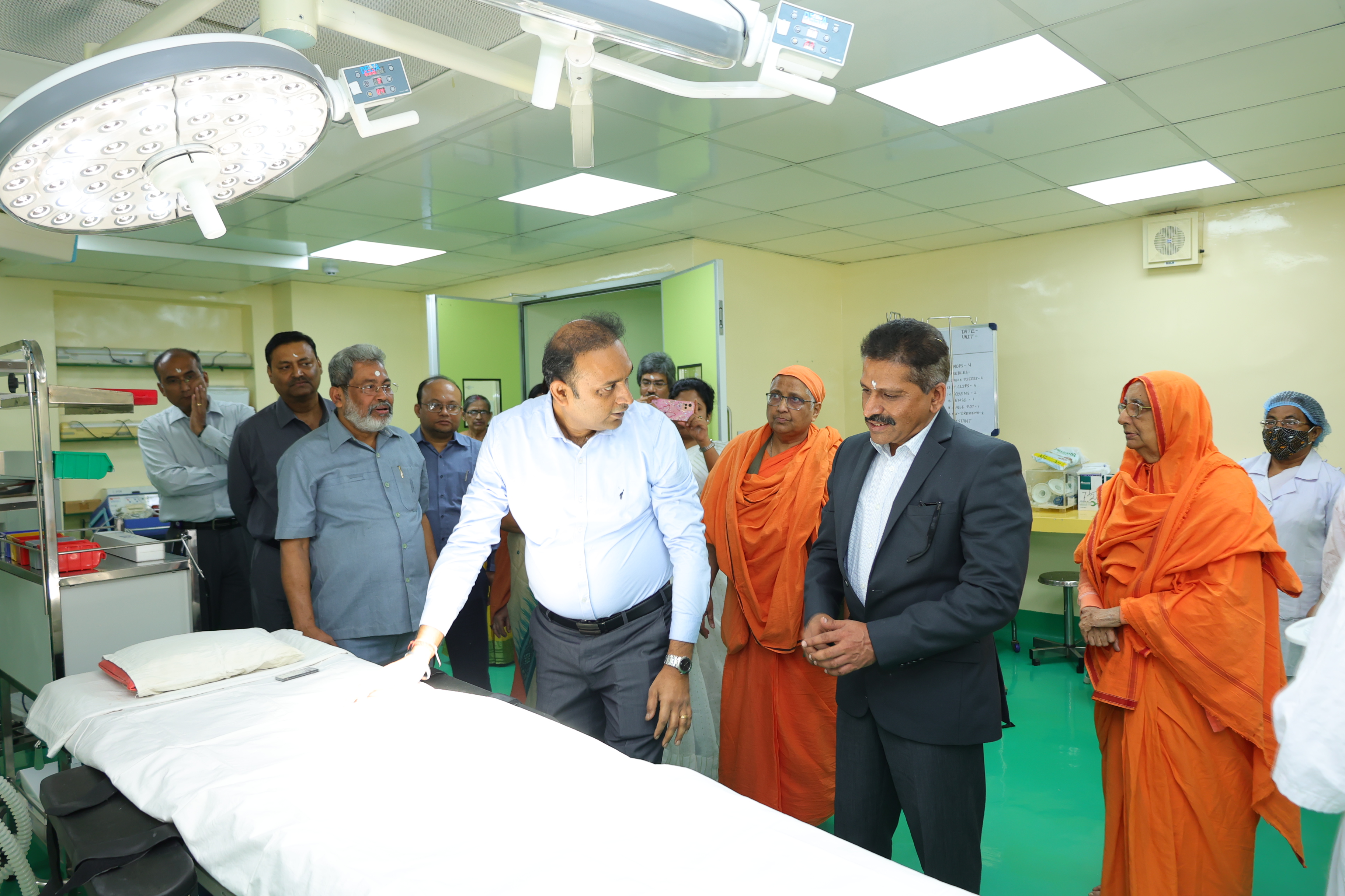 Inauguration of Medical Equipment at Ramakrishna Sarada Mission, Matri Bhavan Hospital, Kolkata on 25 Nov 23