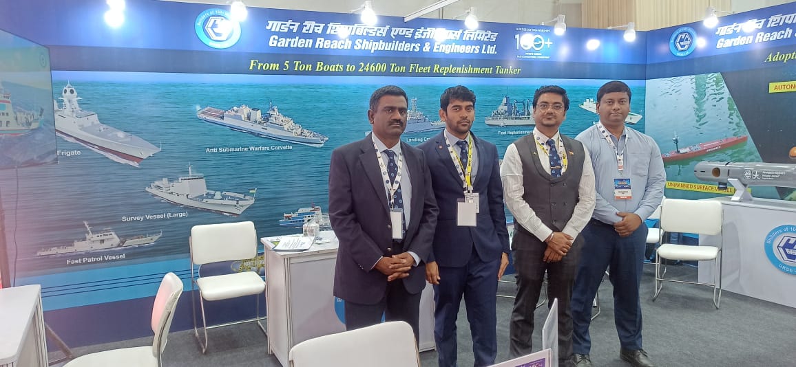 Team GRSE at Milan Technical Exposition 2024, Naval Dockyard, Visakhapatnam 21-23 Feb 24 - Thumbnail