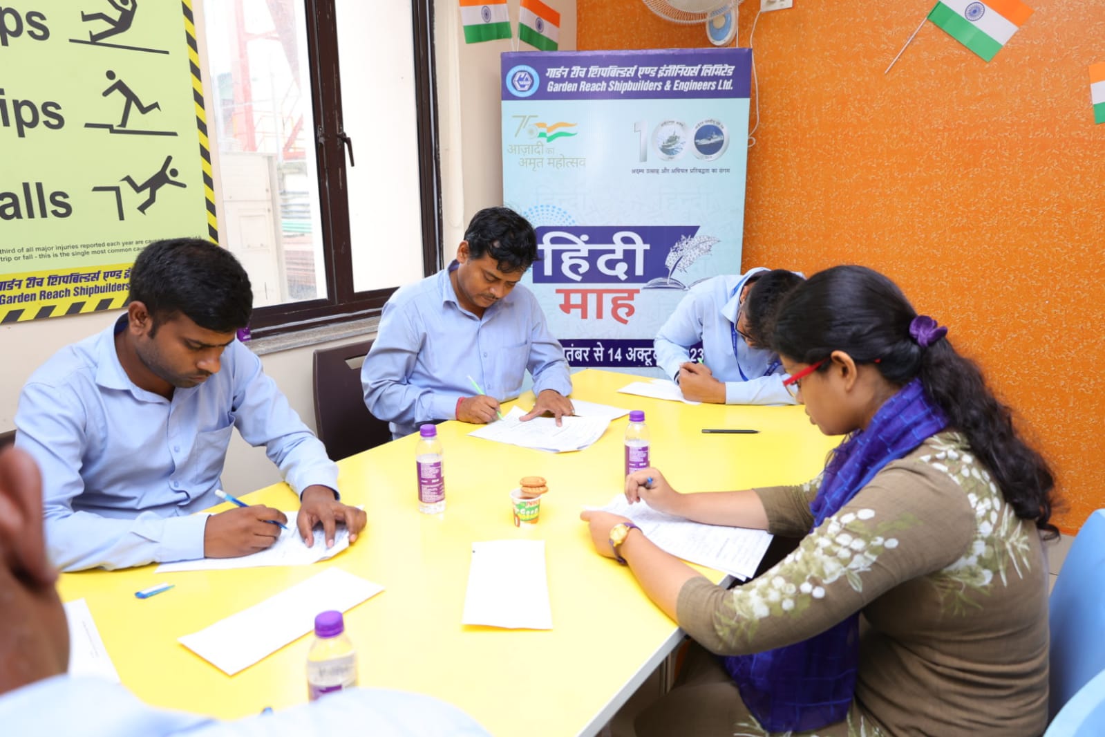 As part of Hindi Month 2023 Celebration, English to Hindi Translation competition organised in GRSE on 21 Sep 23 - Thumbnail