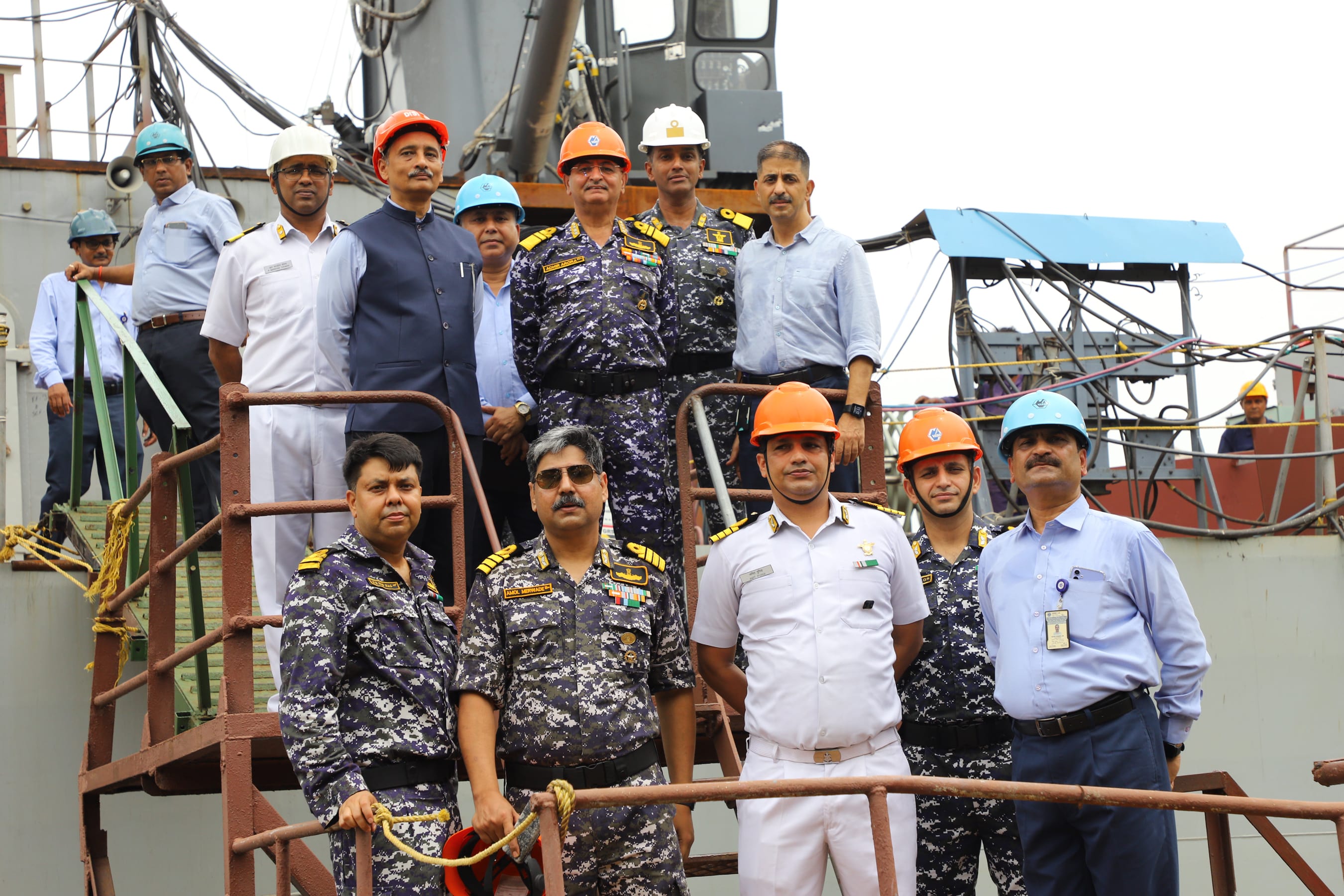 Visit of Vice Admiral Adhir Arora,AVSM,NM, Chief Hydrographer on 22 Aug 23 - Thumbnail