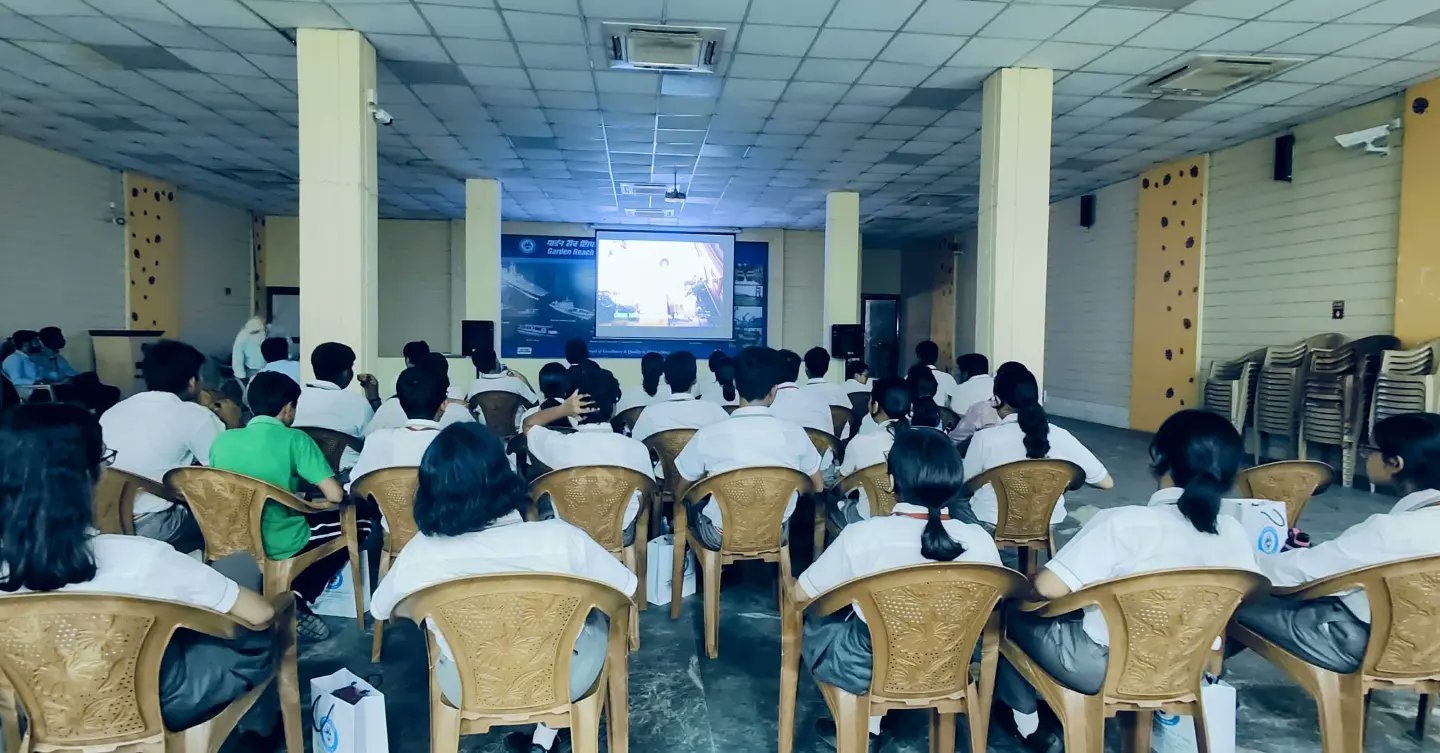 Students of Indus Valley World School, Kolkata, visit GRSE on 20 Sep 24 - Thumbnail