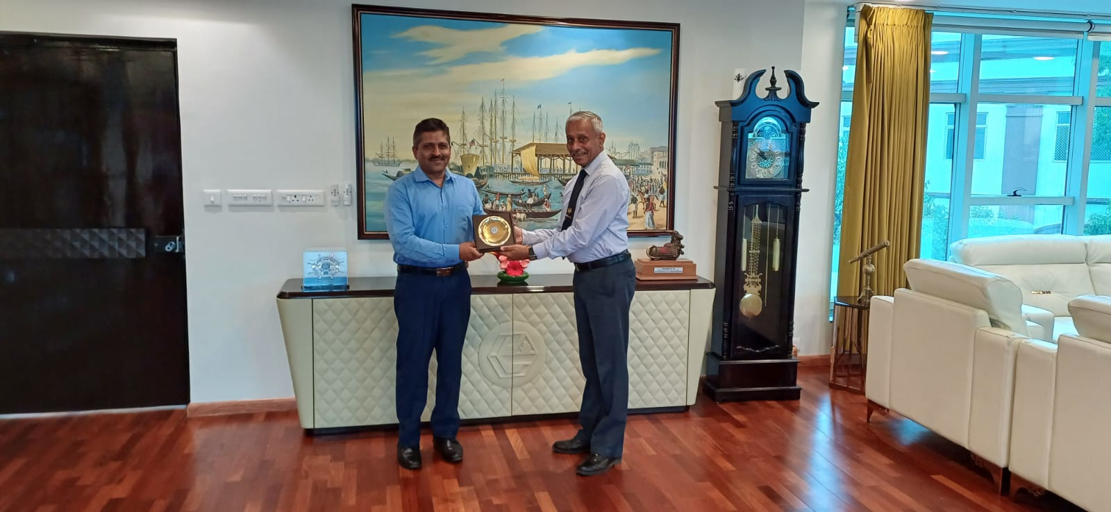 Director, IMU, Kolkata Campus, RAdm Amit Bose, IN (Retd.) visits GRSE on 12 Sep 24 - Thumbnail