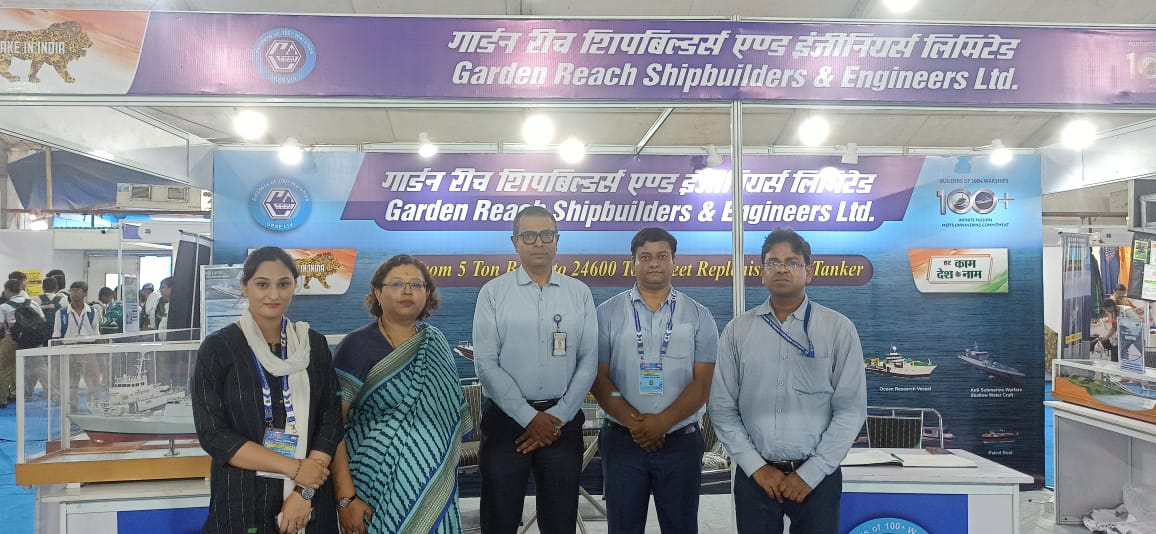 GRSE at 27th National Defence Echibition, Science City, Kolkata from 11 to 14 Sep 24 - Thumbnail