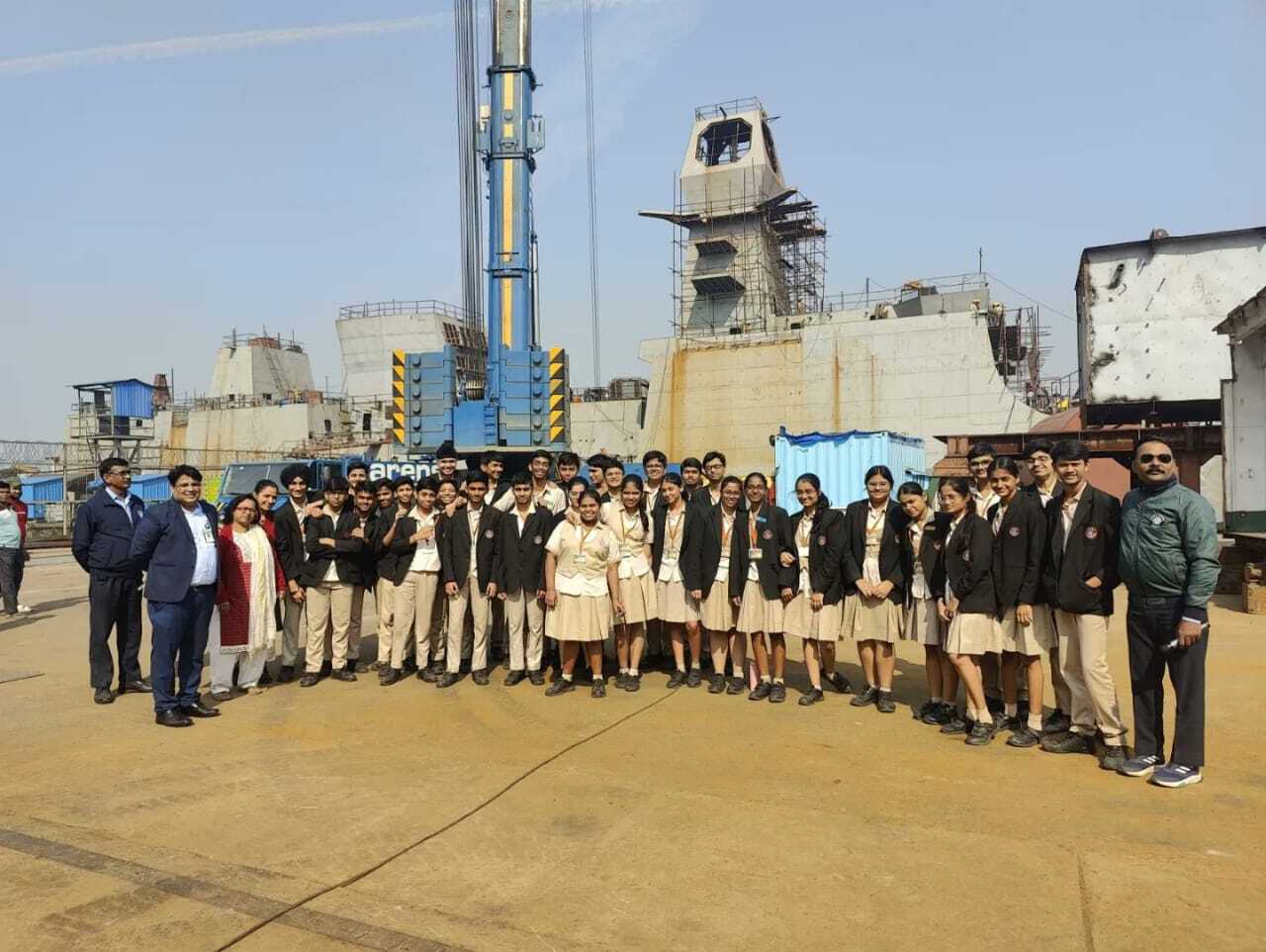 Students of Bhawanipur Education Society School, Kolkata, Visit GRSE on 13 Dec 2024 - Thumbnail