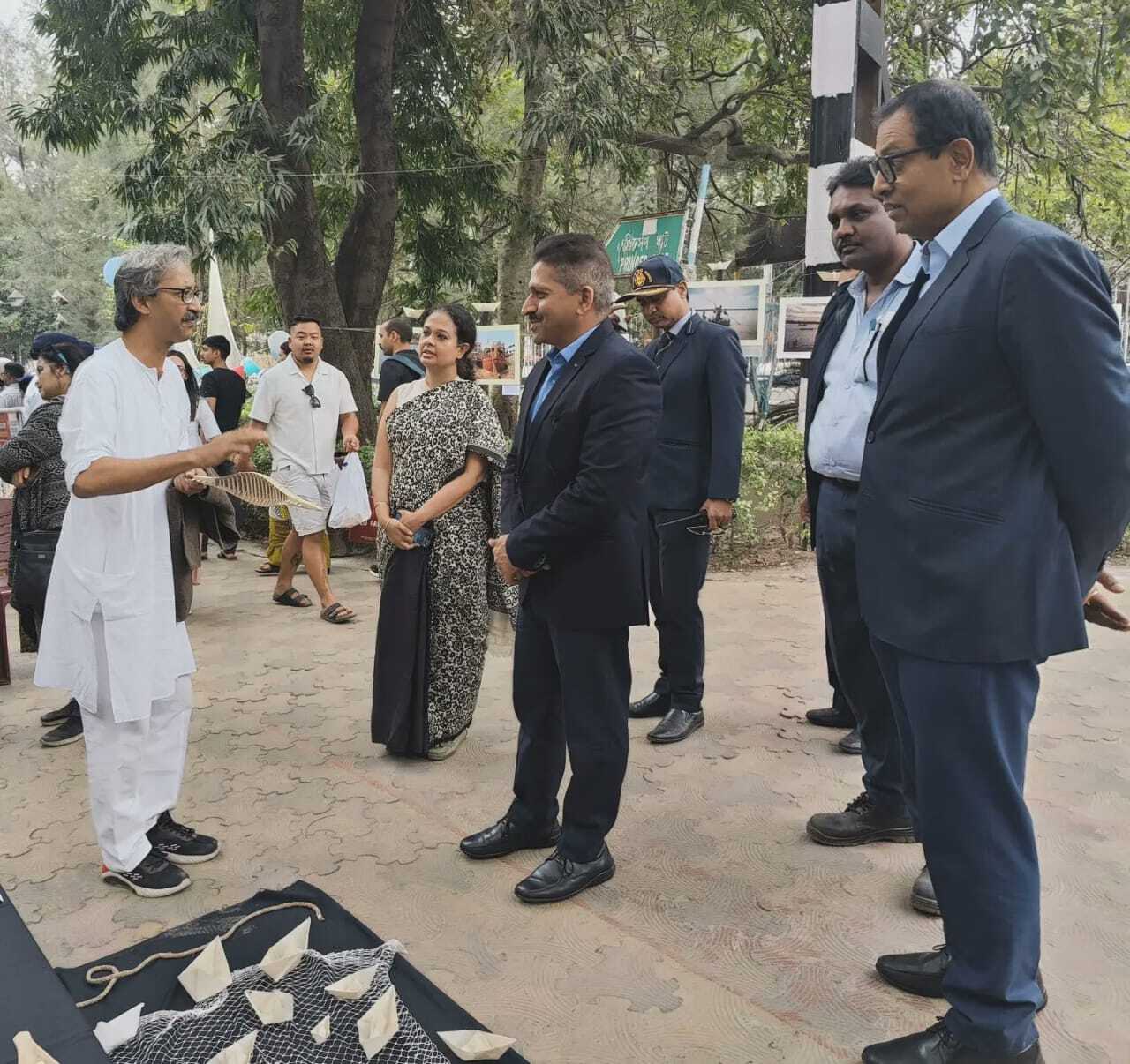 CMD GRSE inaugurated the Boat Show 2024 organised by Sea Explorers' Institute at Princep Ghat, Kolkata on 20 Dec 24  - Thumbnail