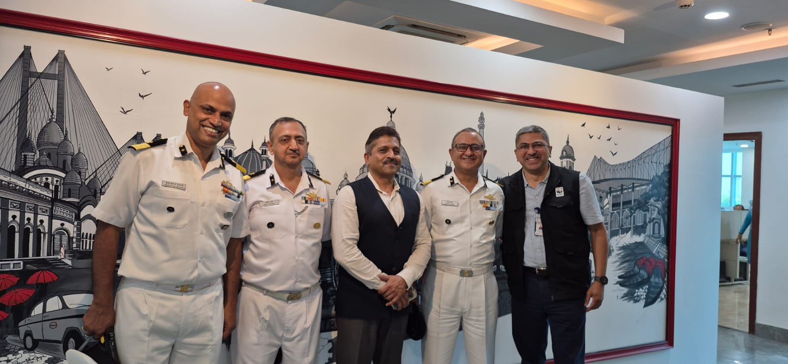 DIG SUDHIR SAHNI, (DDG) (M&M), ICG VISITS GRSE ON 29 APR 25 - Thumbnail