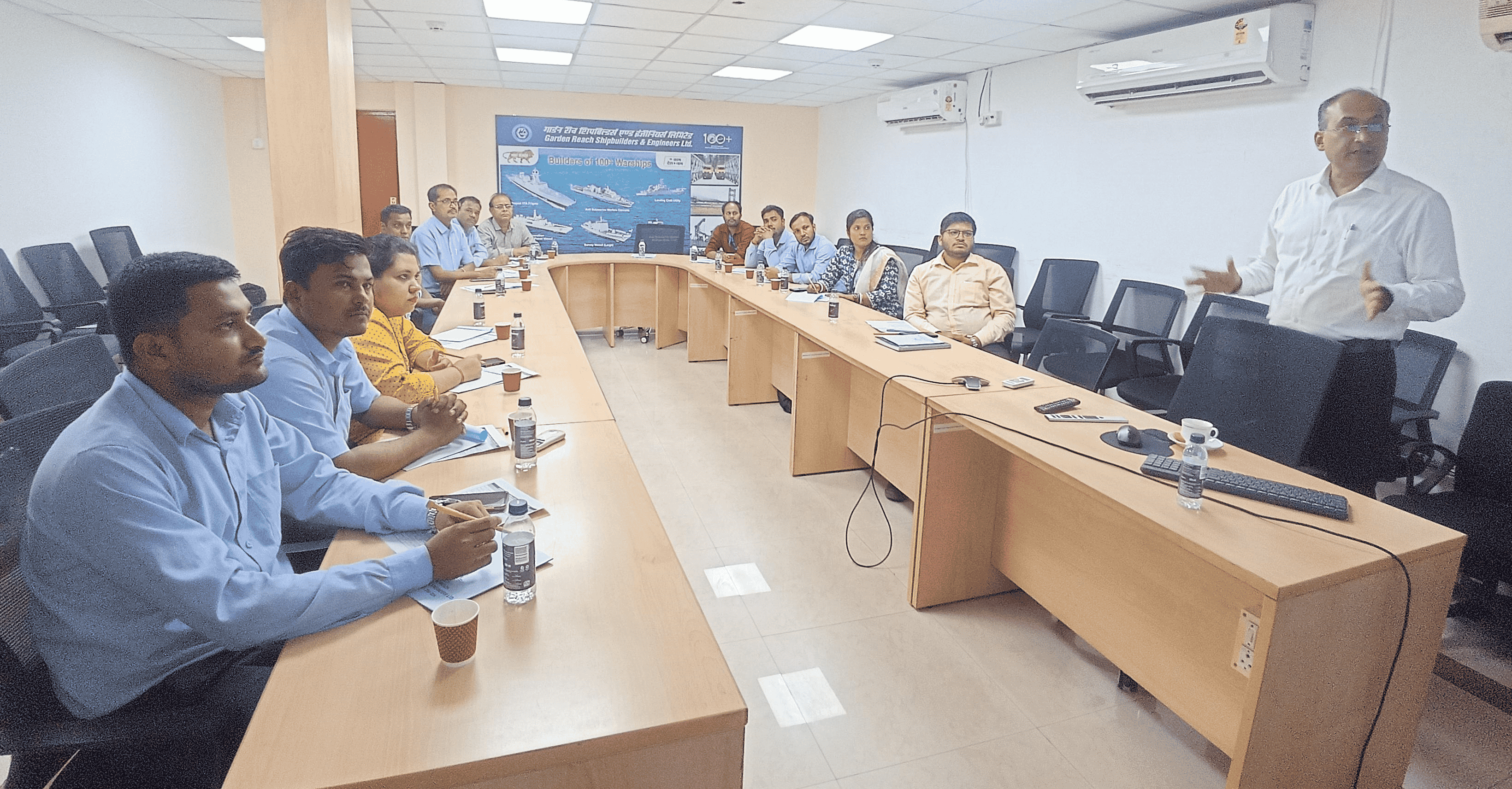 AWARENESS SESSION ON PROJECT MANAGEMENT FOR EMPLOYEES BY CDR. SOUGATA MAITRA, AGM (CMD SECRETARIAT)  ON 12 APR 25 - Thumbnail