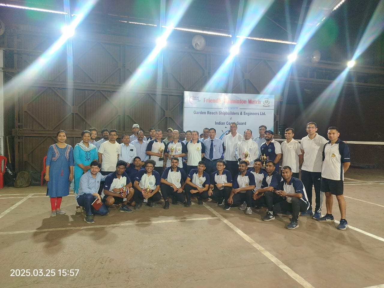 CONGRATULATIONS TO TEAM GRSE FOR WINNING THE DOUBLES MATCH AGAINST TEAM ICG ON 25 MAR 25 - Thumbnail