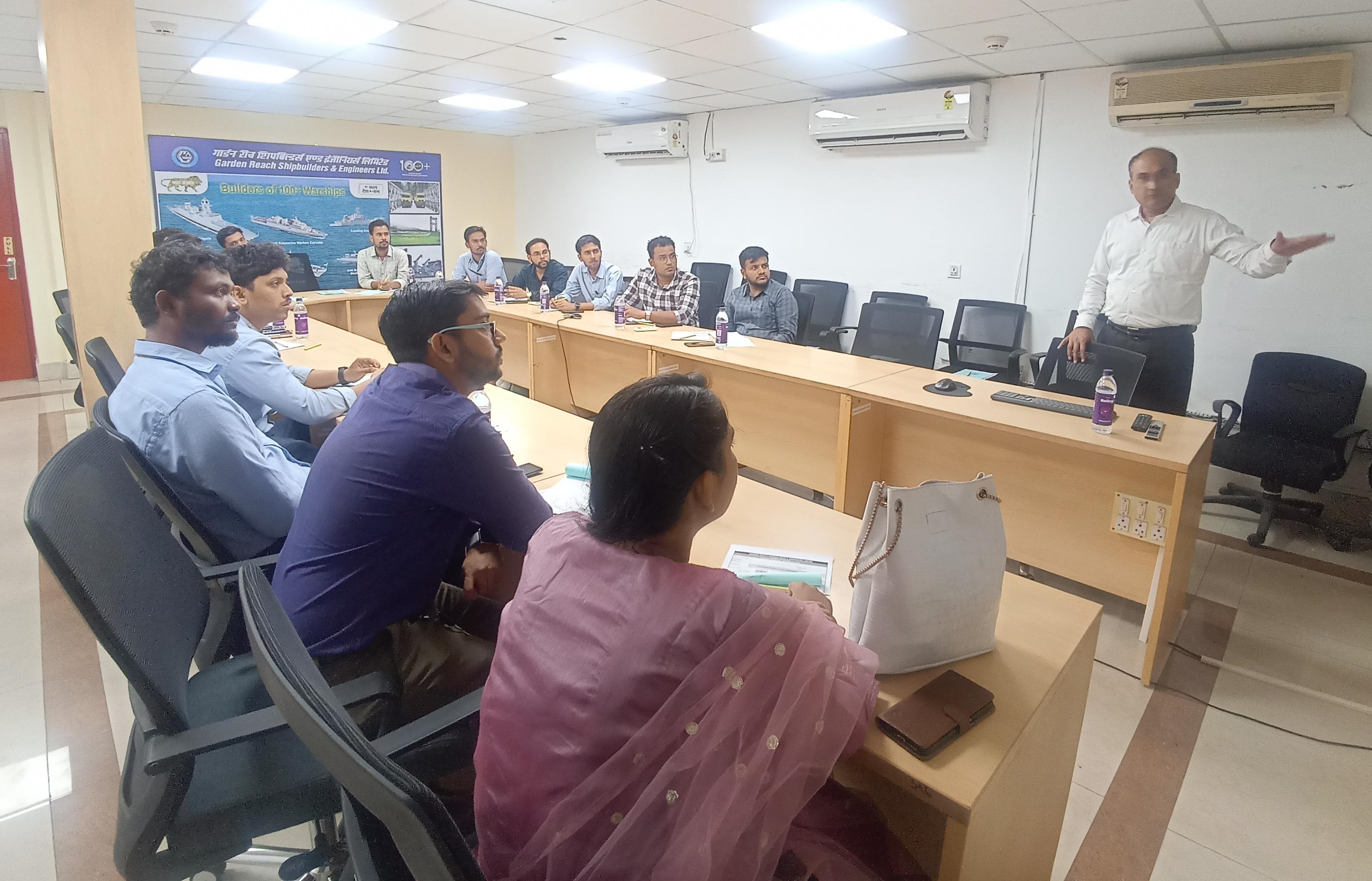 AWARENESS SESSION ON RISK MANAGEMENT FOR EMPLOYEES BY CRD. SOUGATA MAITRA, AGM (cmd SECRETARIAT) ON 22 MAR 25 - Thumbnail