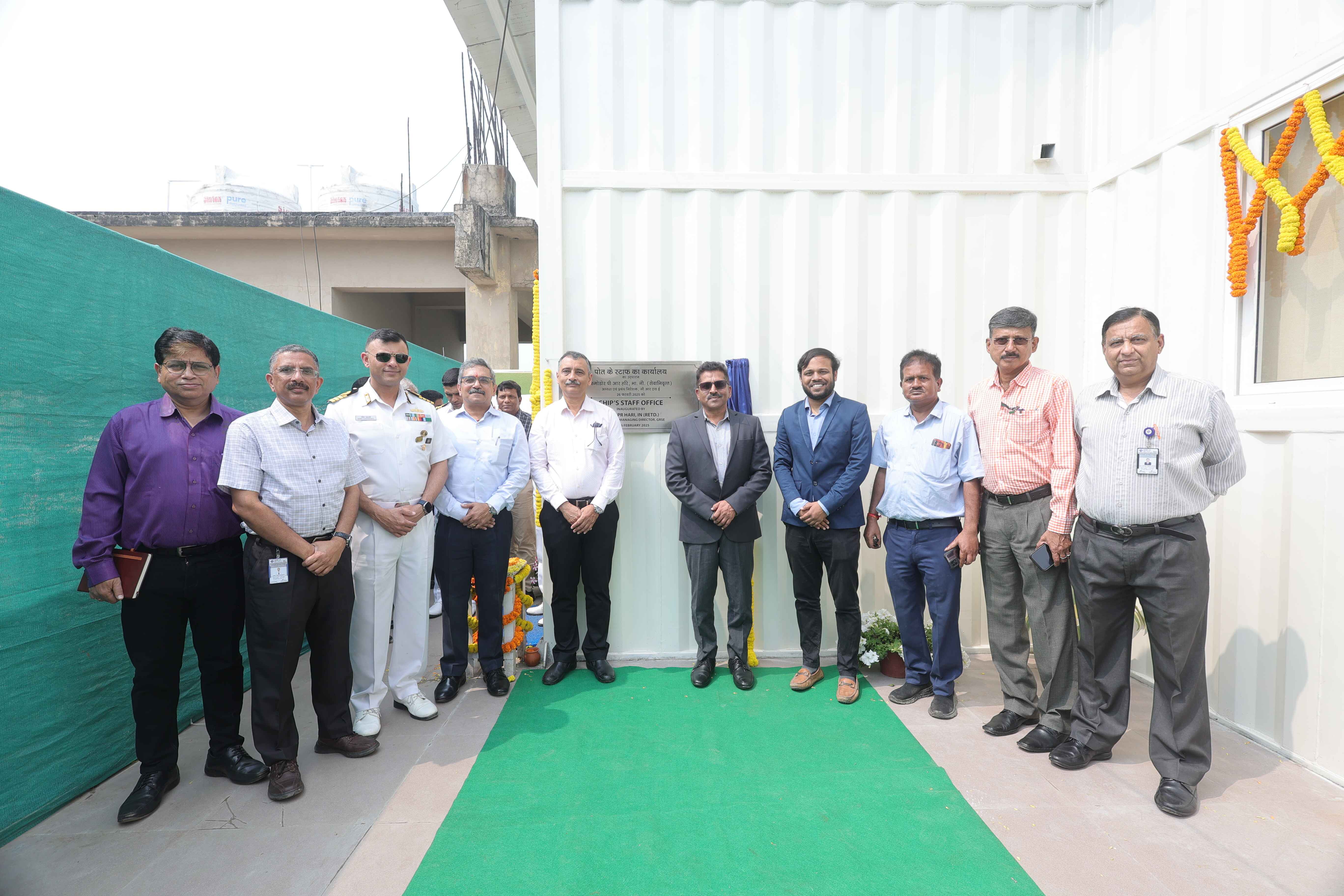 INAUGURATION OF THE SHIP'S STAFF OFFICE AT FOJ UNIT ON 26 FEB 2025 - Thumbnail