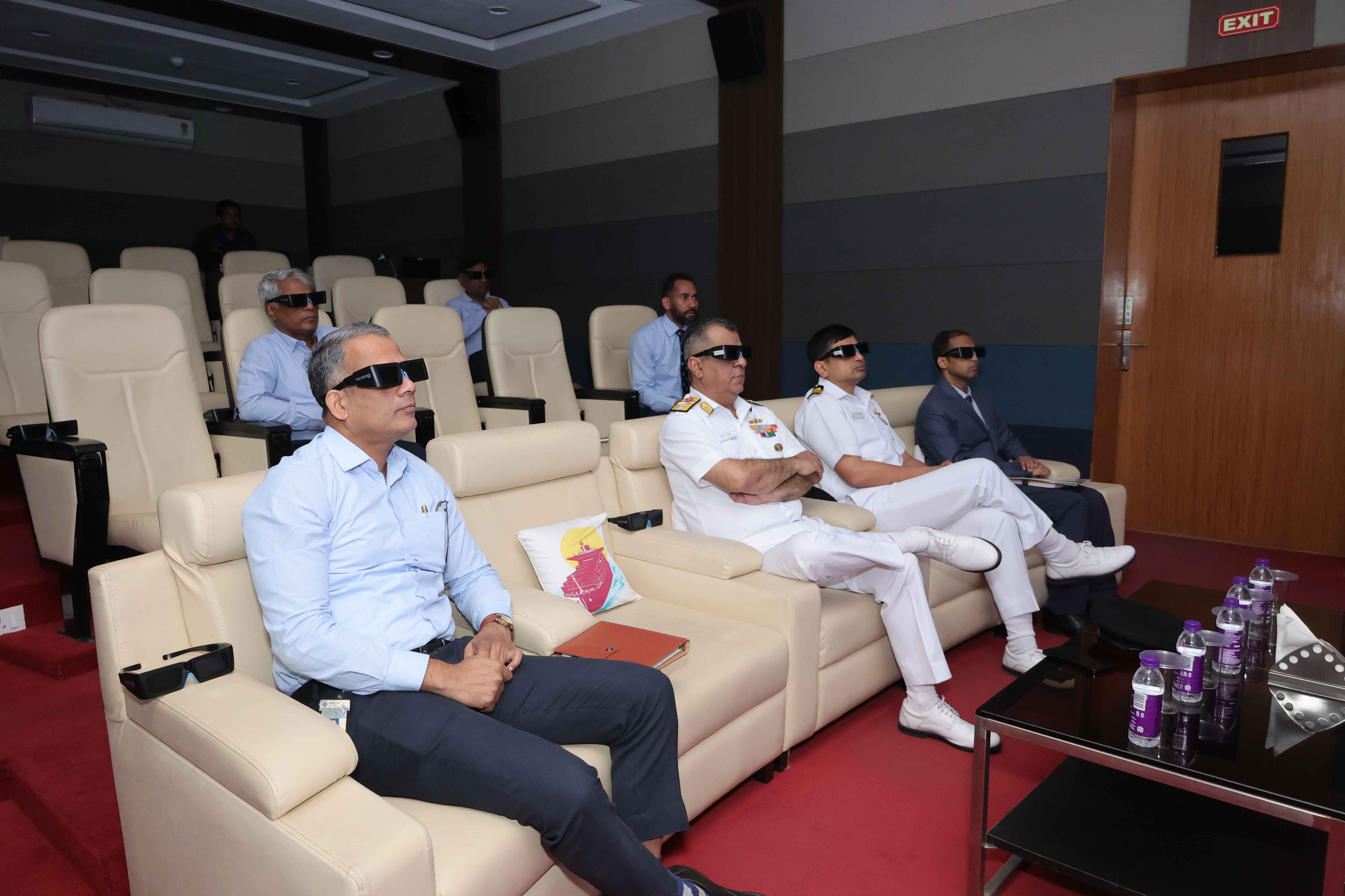 VISIT OF RADM GAUTAM MARWAHA, VSM, ADGQA(N) ON 25 FEB 2025 - Thumbnail