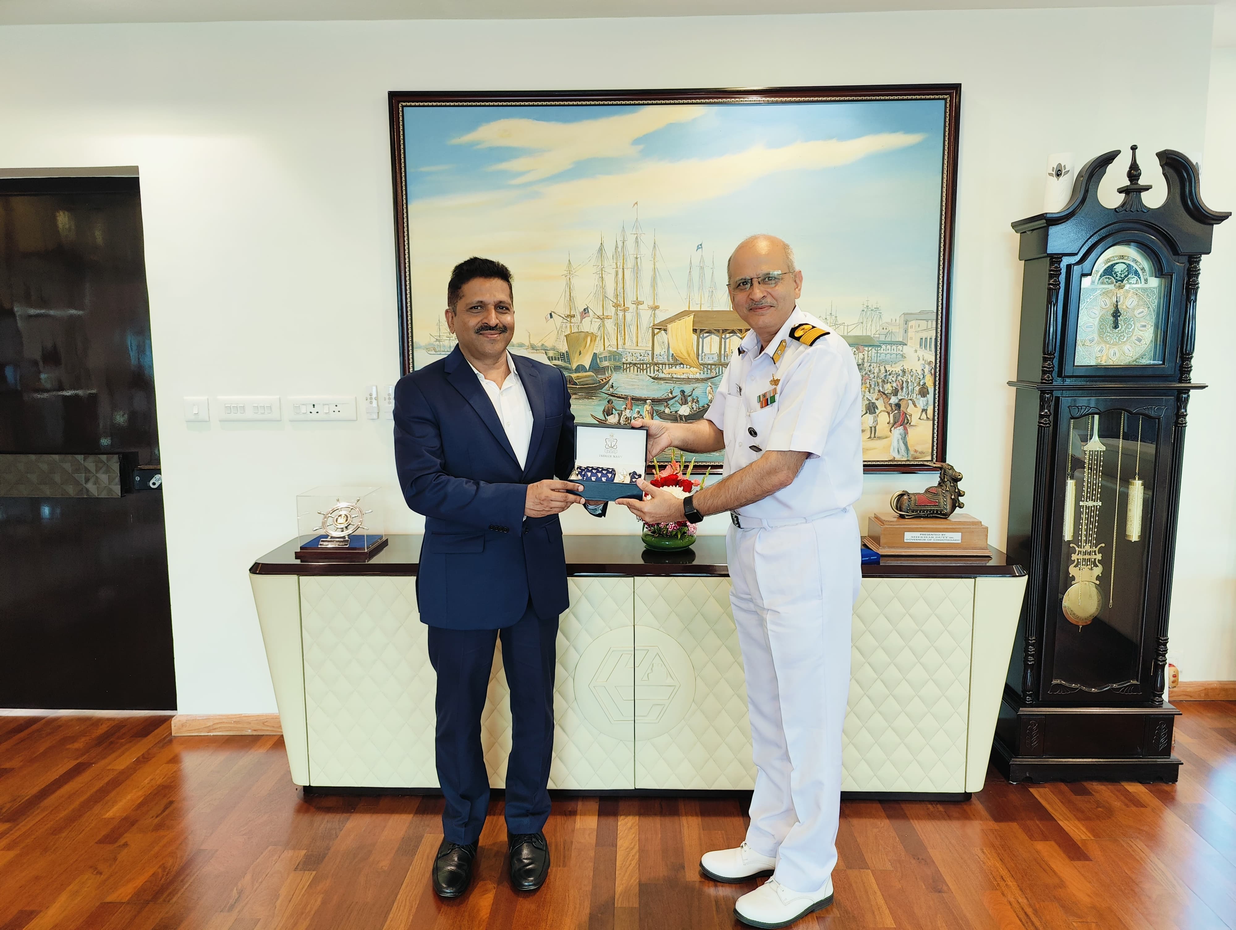 VISIT OF CMDE RAJNEESH SHARMA, DIRECTOR (NATAA)   ON 24 FEB 2025 - Thumbnail