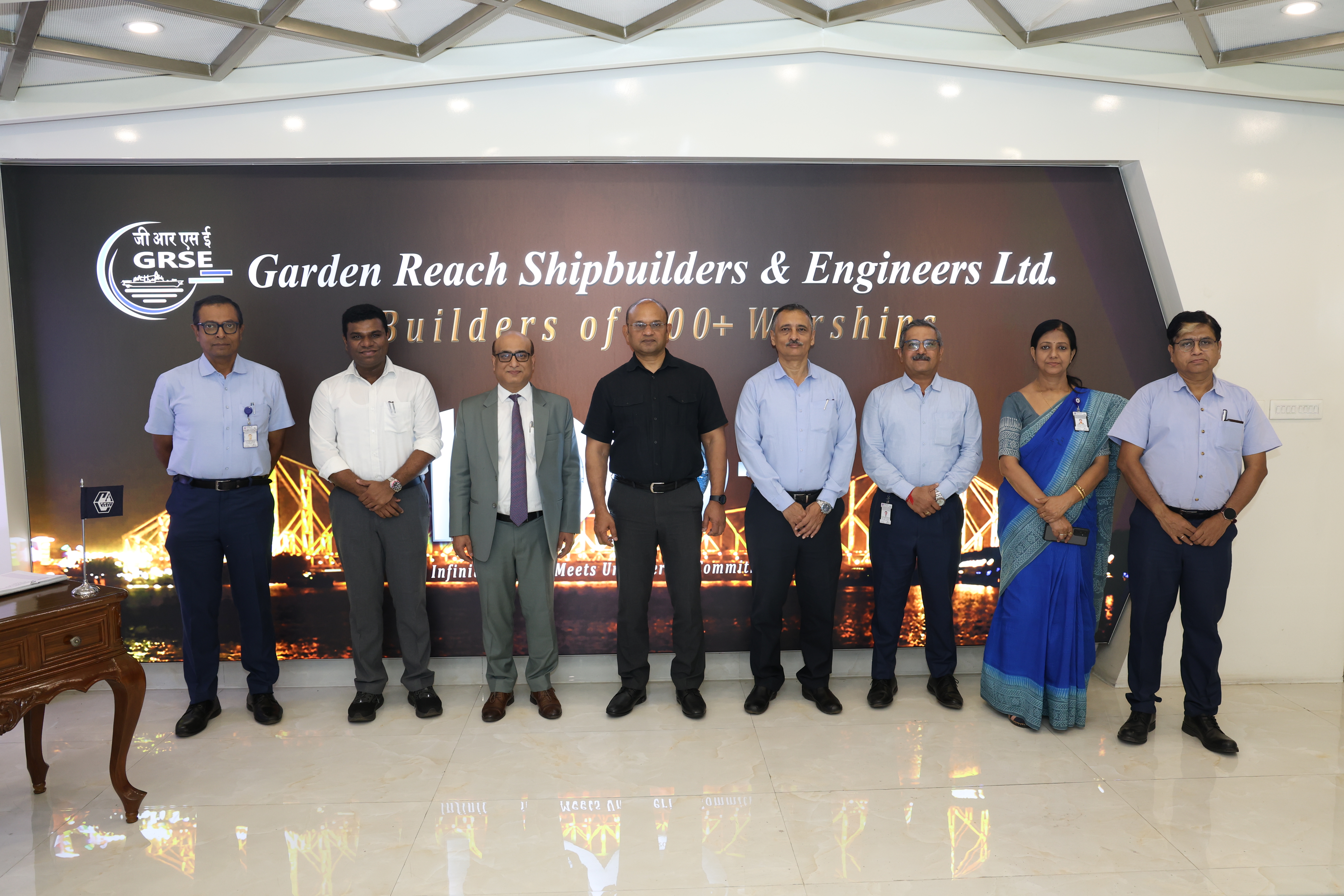 SHRI SUBIR MALLICK, IA&AS, DEPUTY COMPTROLLER & AUDITOR GENERAL VISITS GRSE ON 6 JUN 25 - Thumbnail