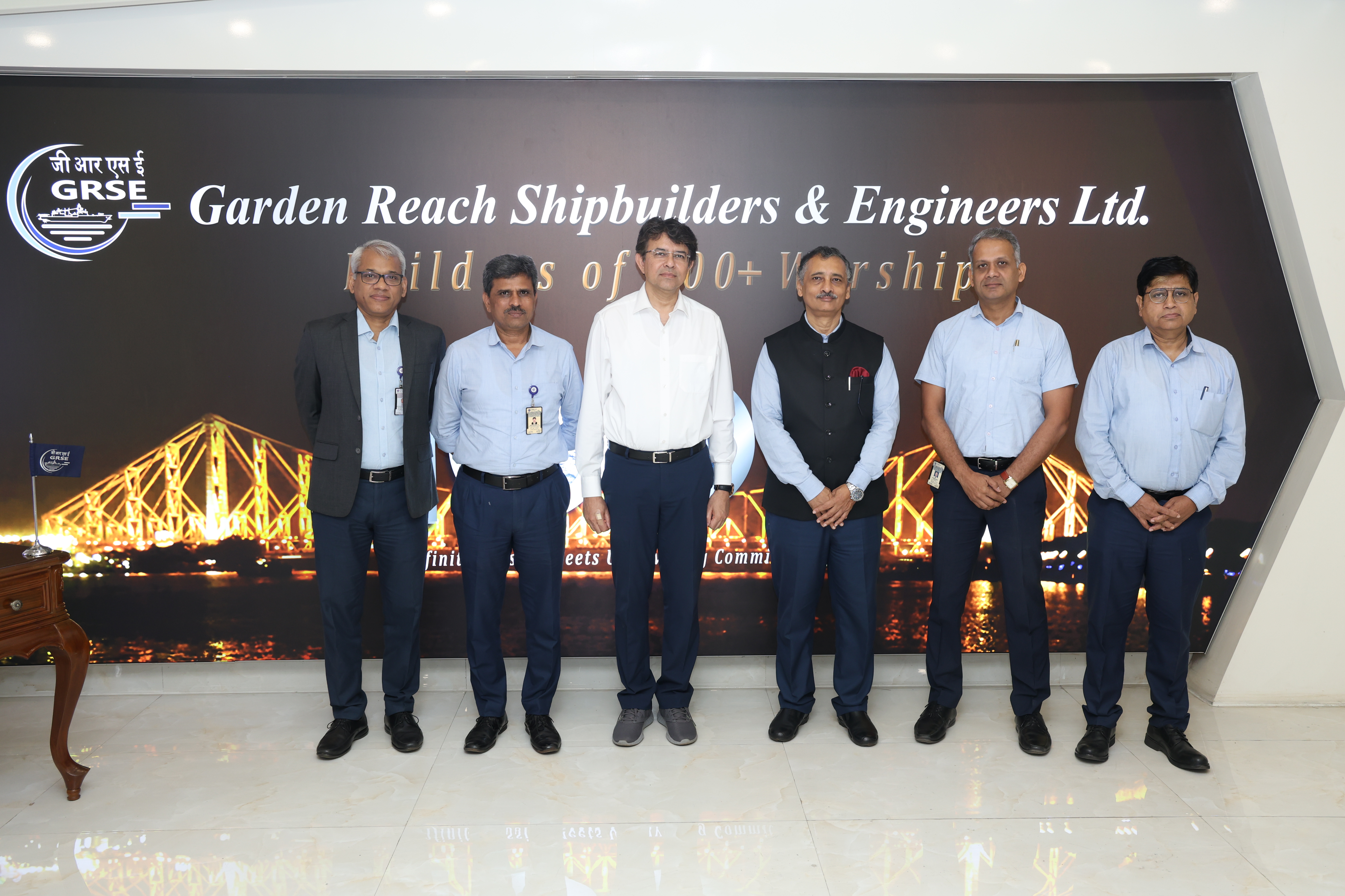 SHRI MANISH PRABHAT, IFS, AMBASSADOR TO DENMARK VISITS GRSE ON 17 JUL 25 - Thumbnail