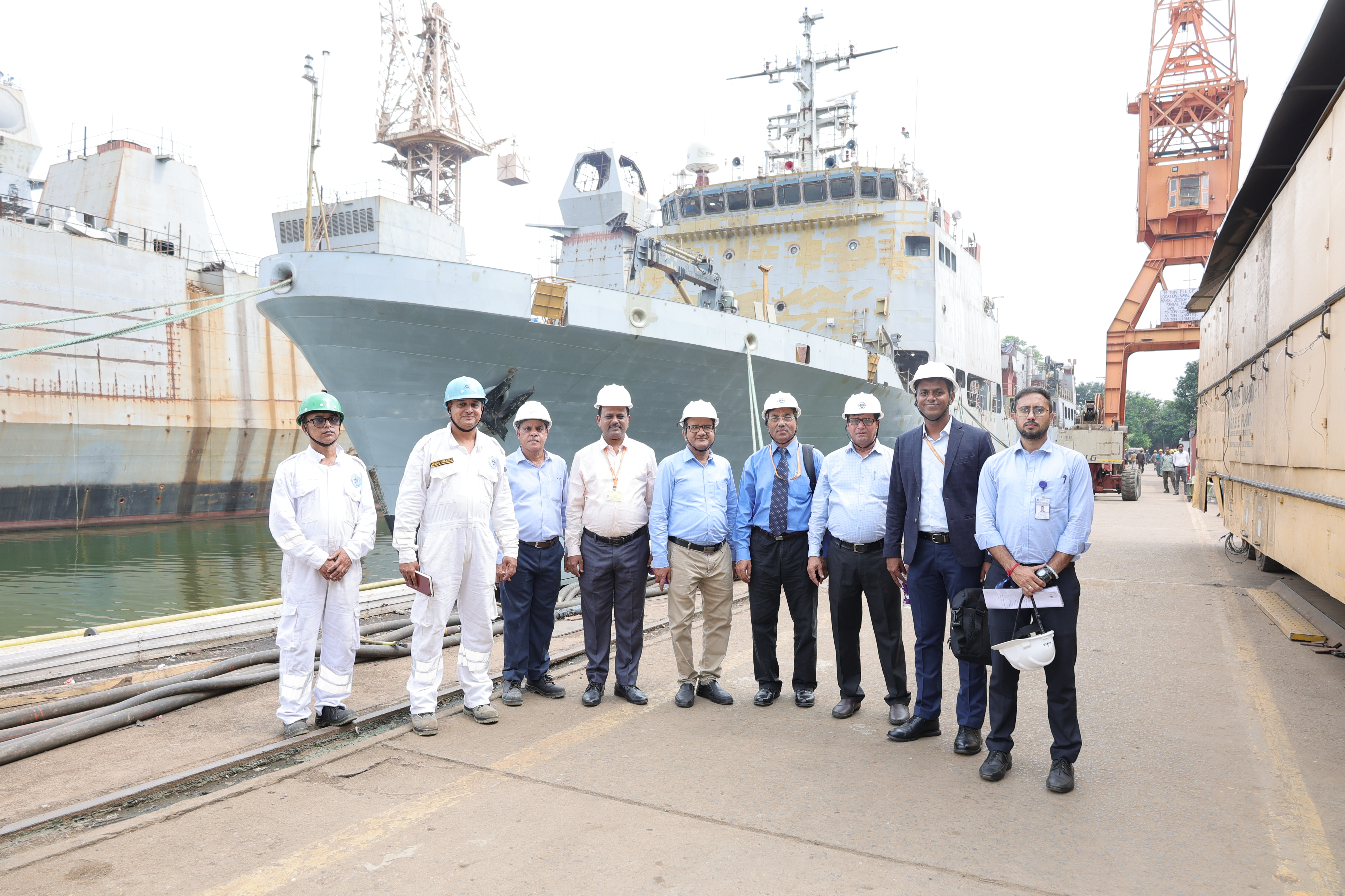 TEAM DPE AT GRSE ON 25 JUL 25 - Thumbnail