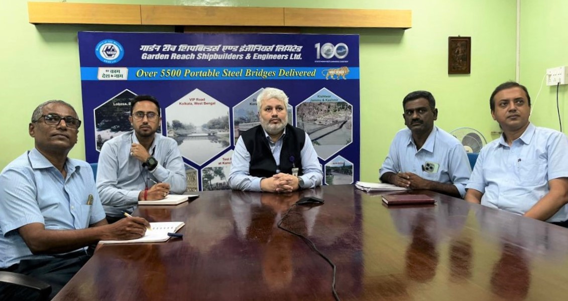 GRSE SUCCESSFULLY HOSTED AN OUTREACH WEBINAR, FOCUSING ON ITS VENDOR DEVELOPMENT PROGRAMME, INDIGENISATION INITIATIVES & THE MOD's SRIJAN DEFENCE PORTAL - Thumbnail