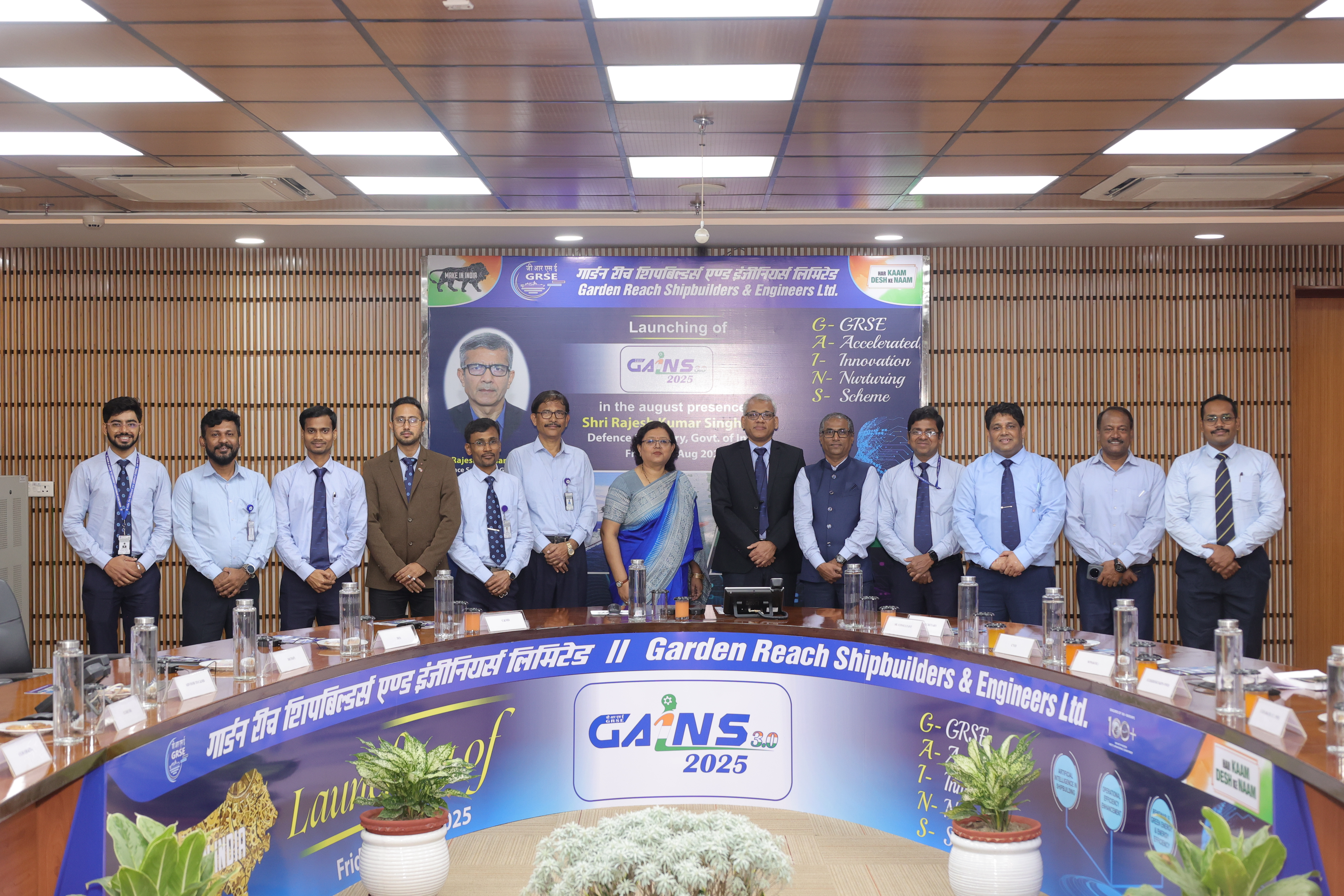 DEFENCE SECRETARY LAUNCHES “GAINS 2025” AT GRSE: EMPOWERING INNOVATORS OF ATMANIRBHAR BHARAT (GLIMPSES 2) - Thumbnail