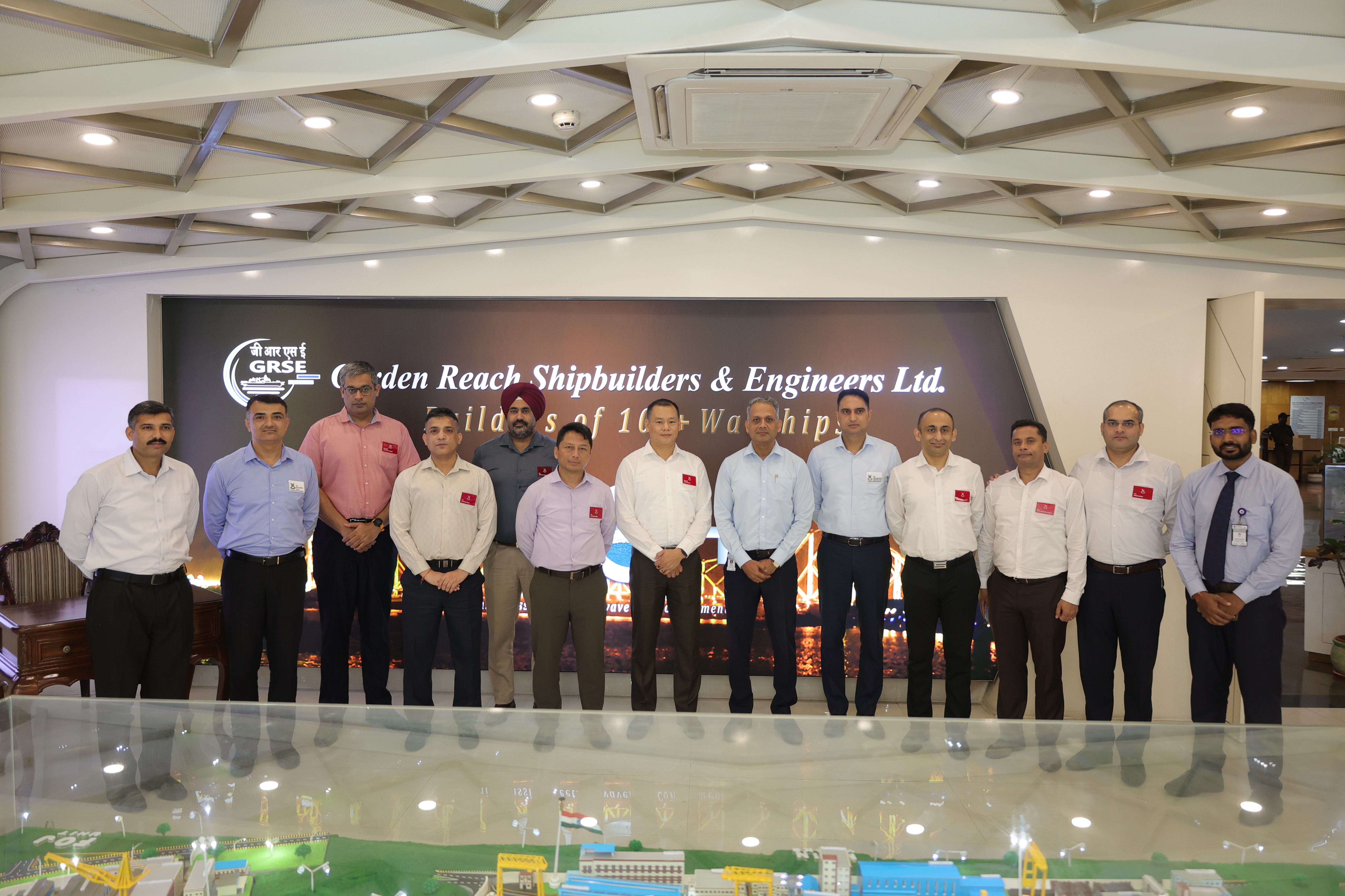 21ST HIGHER DEFENCE MANAGEMENT COURSE VISITED GRSE - Thumbnail