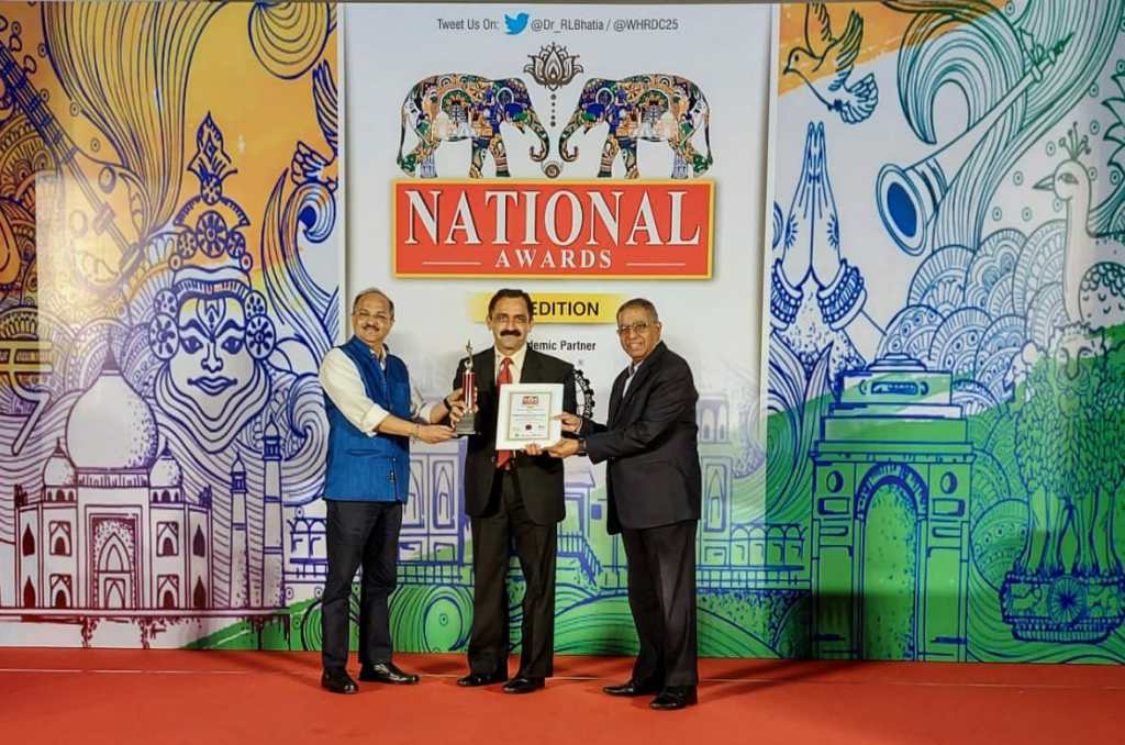 Cmde. Sanjeev Nayyar, IN(Retd), Director(Shipbuilding), GRSE conferred with ‘Innovative Leader in Manufacturing Award’ at National Award for Corporate Excellence Ceremony held in Mumbai on 27 Aug 21