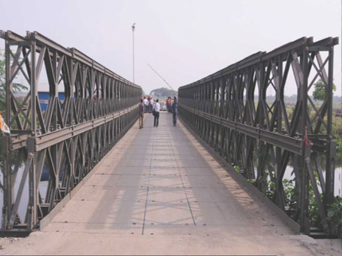 SINGLE LANE PORTABLE STEEL BRIDGE SINGLE LANE PORTABLE STEEL BRIDGE