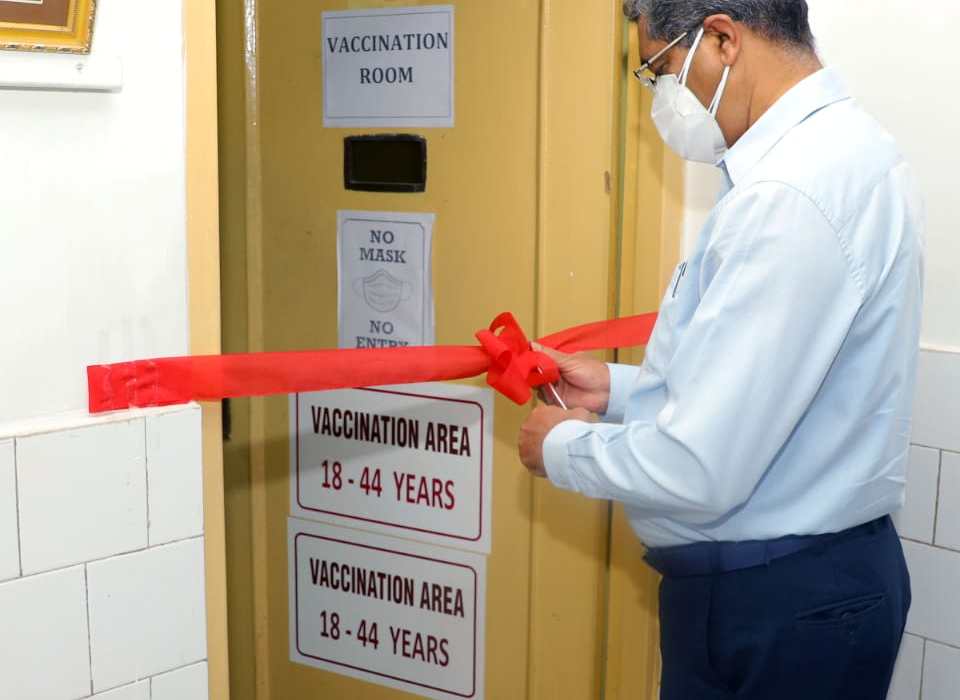 GRSE dedicates Vaccination Centre at its Kolkata Unit: A First for DPSU - Image 1 Image 1 - GRSE dedicates Vaccination Centre at its Kolkata Unit: A First for DPSU