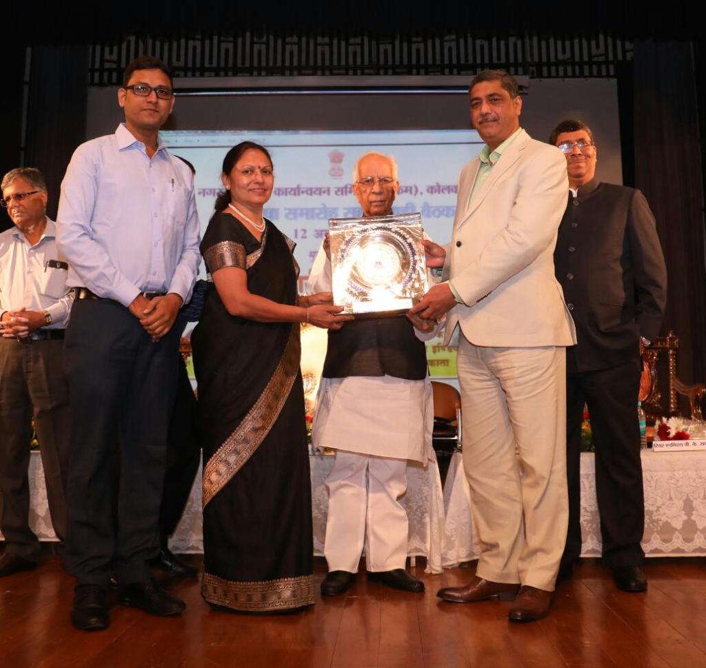 GRSE got the first prize for the company's Hindi magazine 'Rajbhasha Jagriti'.