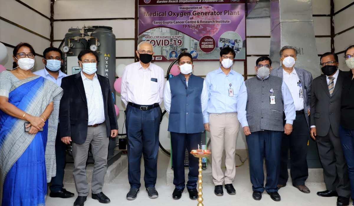Image - 4 Inauguration of Medical Oxygen Generator Plants at Saroj Gupta Cancer Centre & Research Institute (SGCCRI)