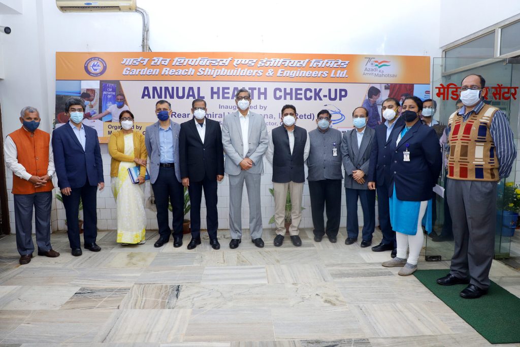 GRSE organises Annual Health Check Up - Image 1 Image 1 - GRSE organises Annual Health Check Up