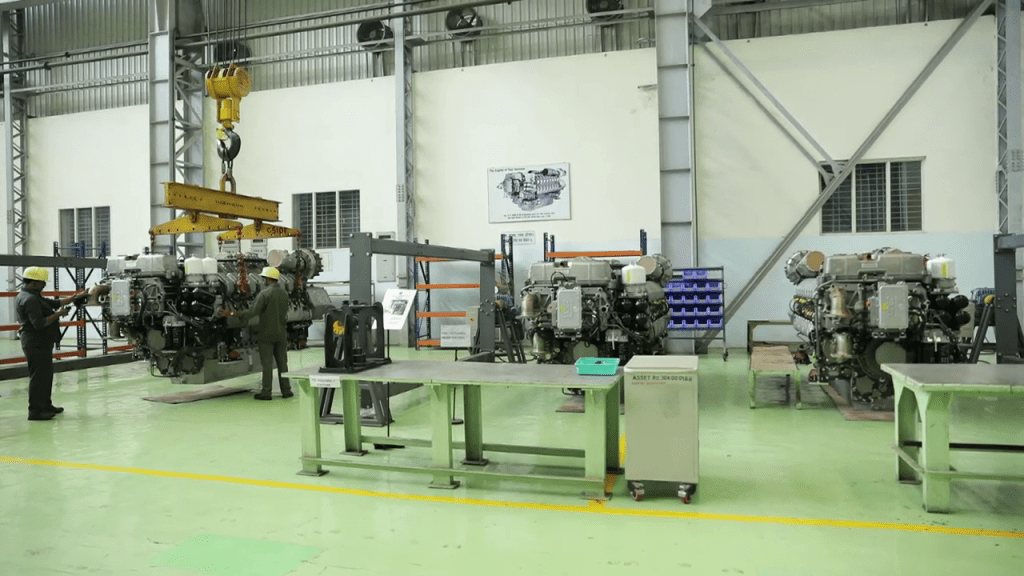 Modernized Facilities at Diesel Engine Plant, Ranchi