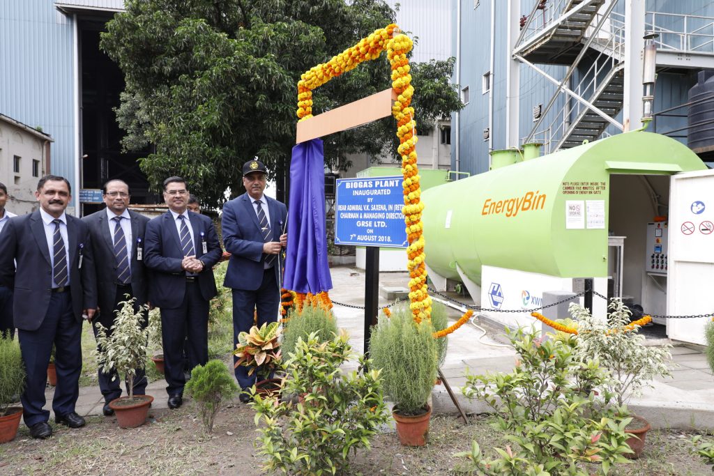 Inauguration of Biogas Plant on 07 Aug 18